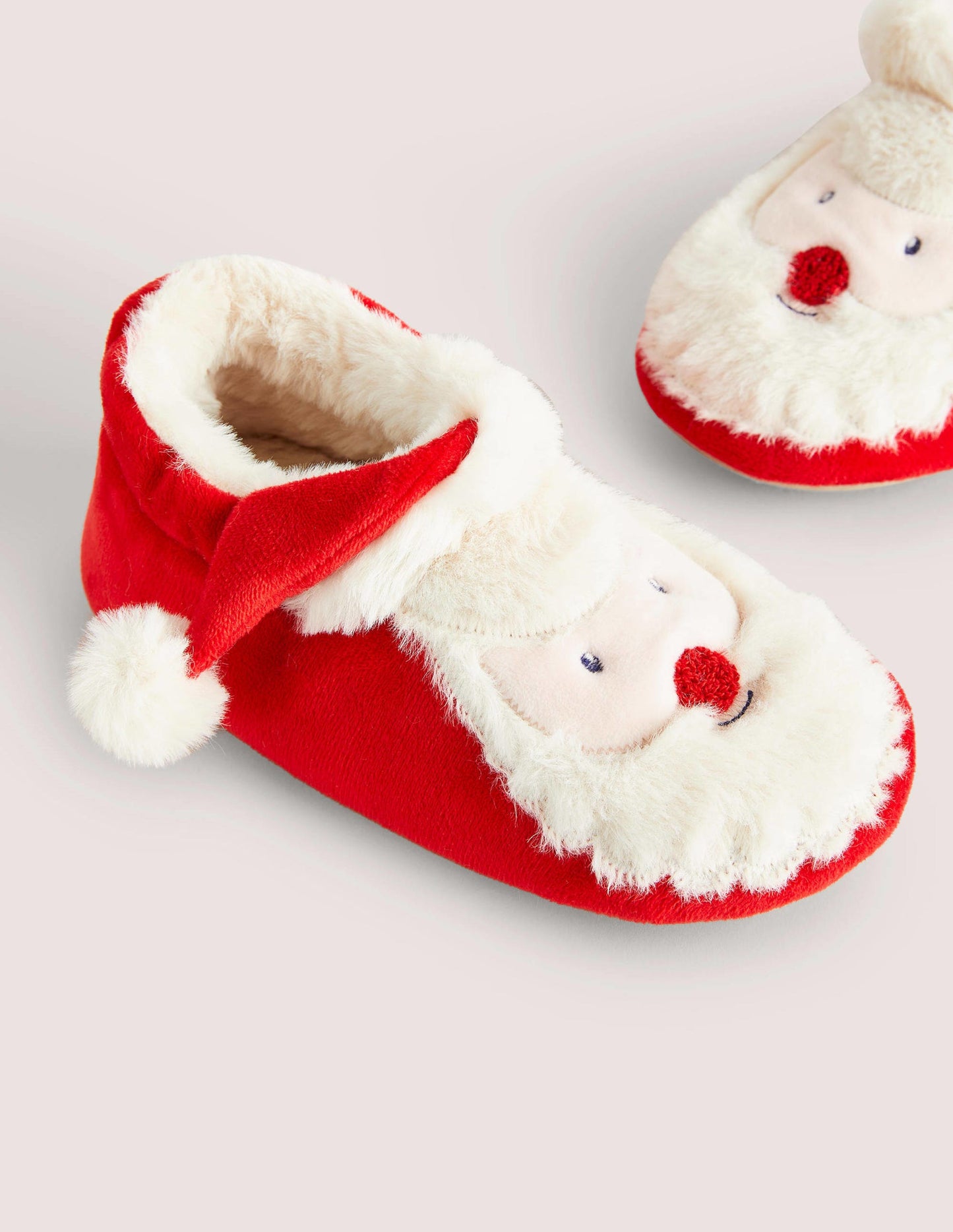 Christmas Slippers-Red Father Christmas
