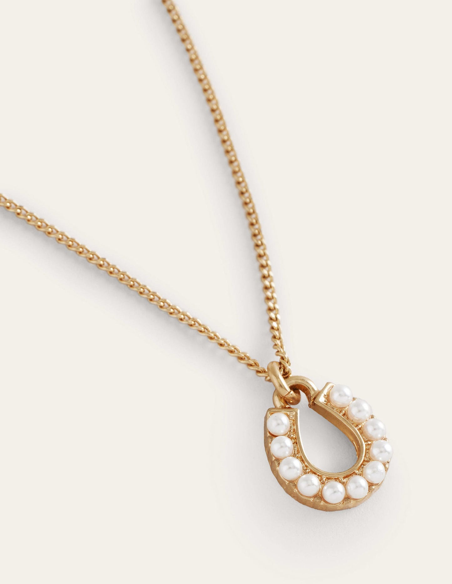 Charm Necklaces-Horse Shoe