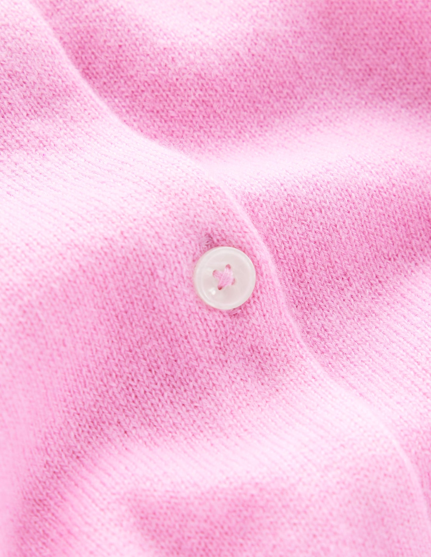 Eva Cashmere Crew Cardigan-Meadowsweet Pink