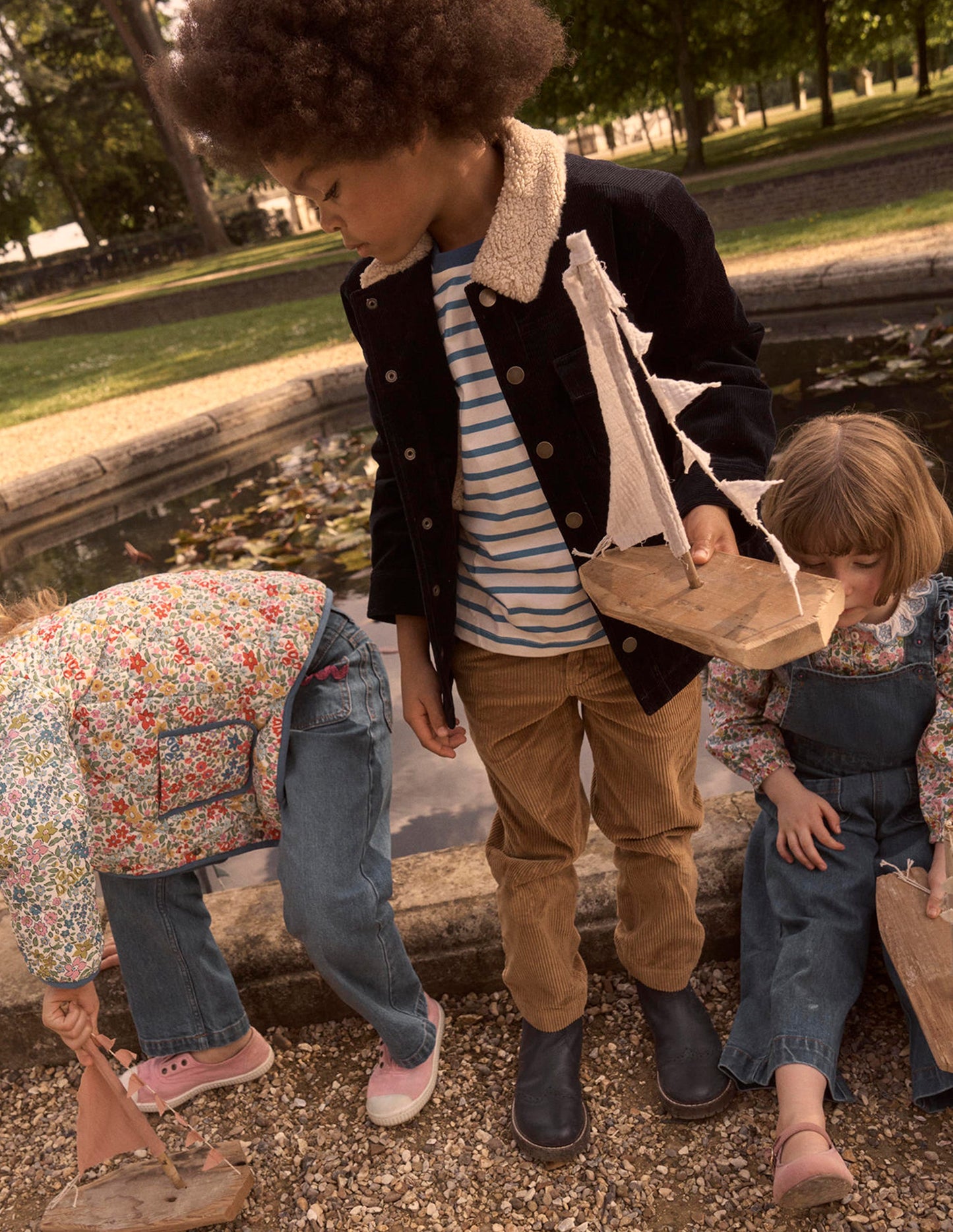 Everyday Relaxed Pants-Camel Cord