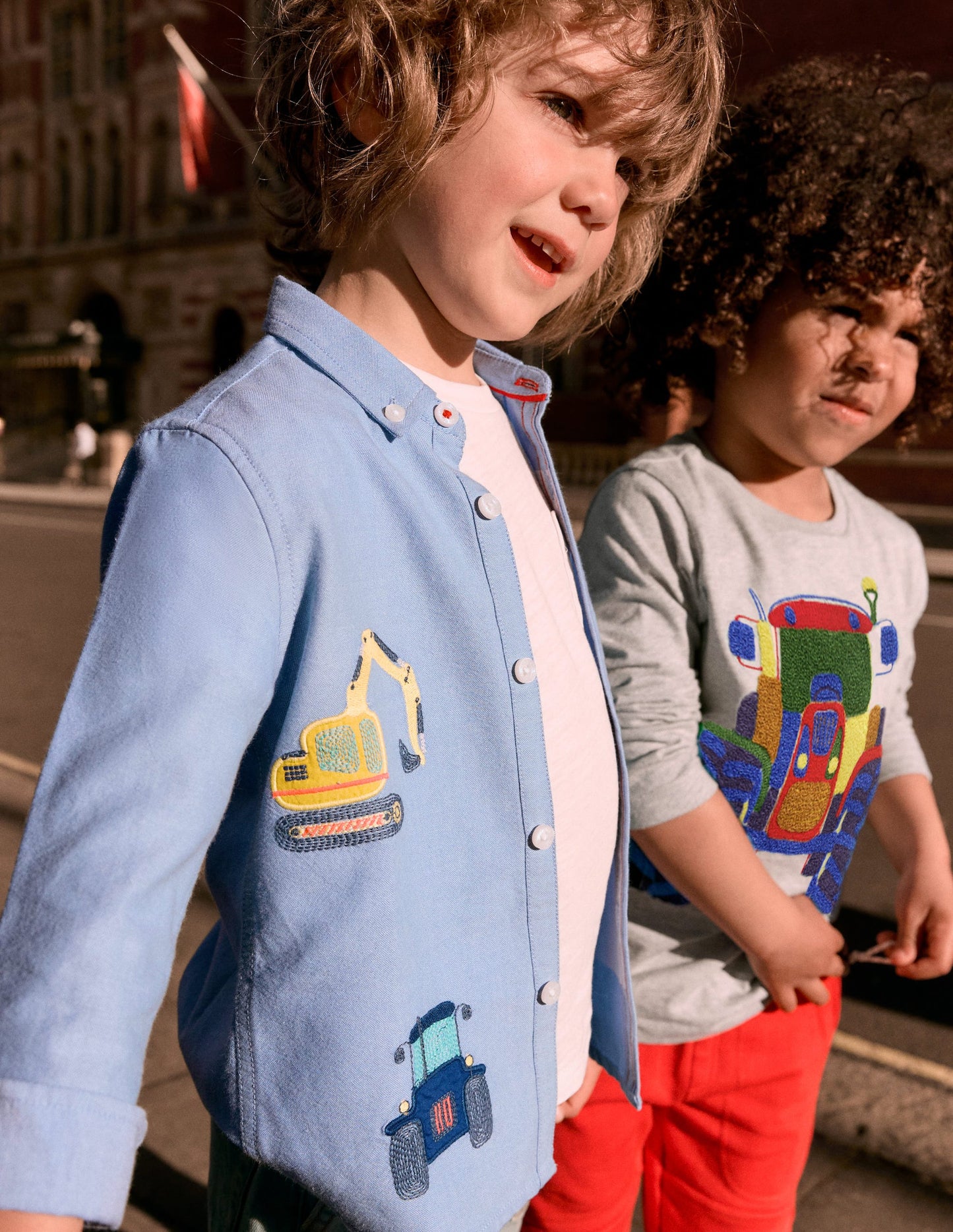 Embroidered Shirt-Vehicles