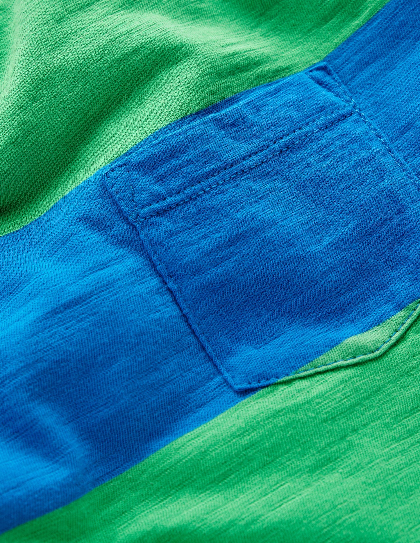 Everyday Short Sleeve T-Shirt-Sapling Green /Kingfisher Blue