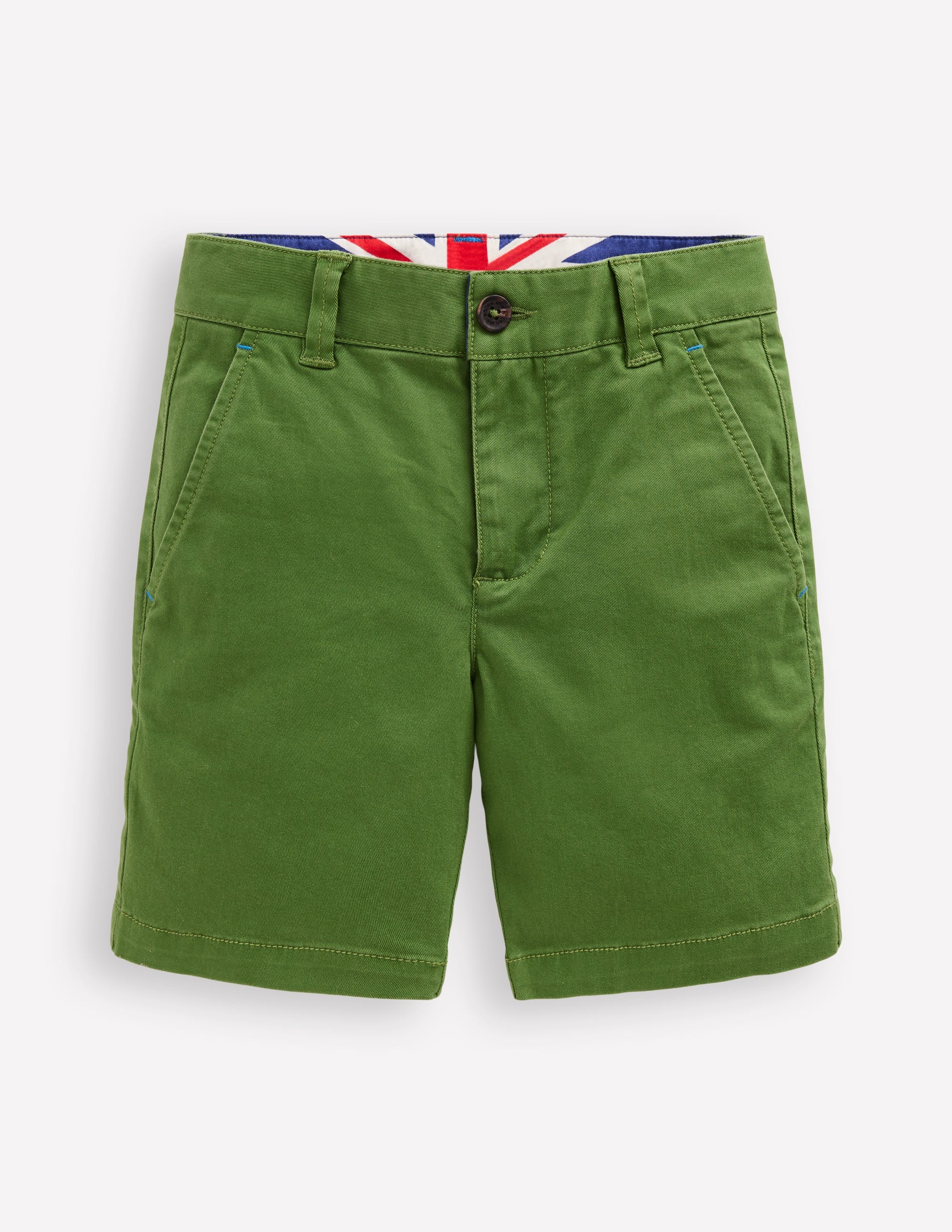 チロル　0331 Classic Chino Shorts-Brocolli Green | Boden USA