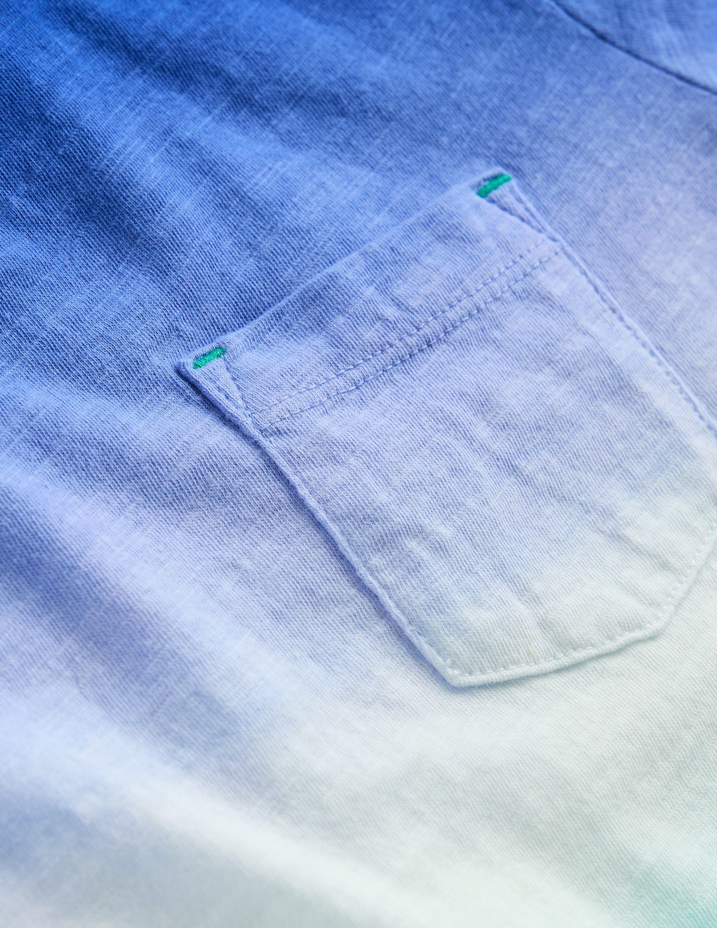 Tie Dye T-shirt-Bright Blue /Aquamarine Blue