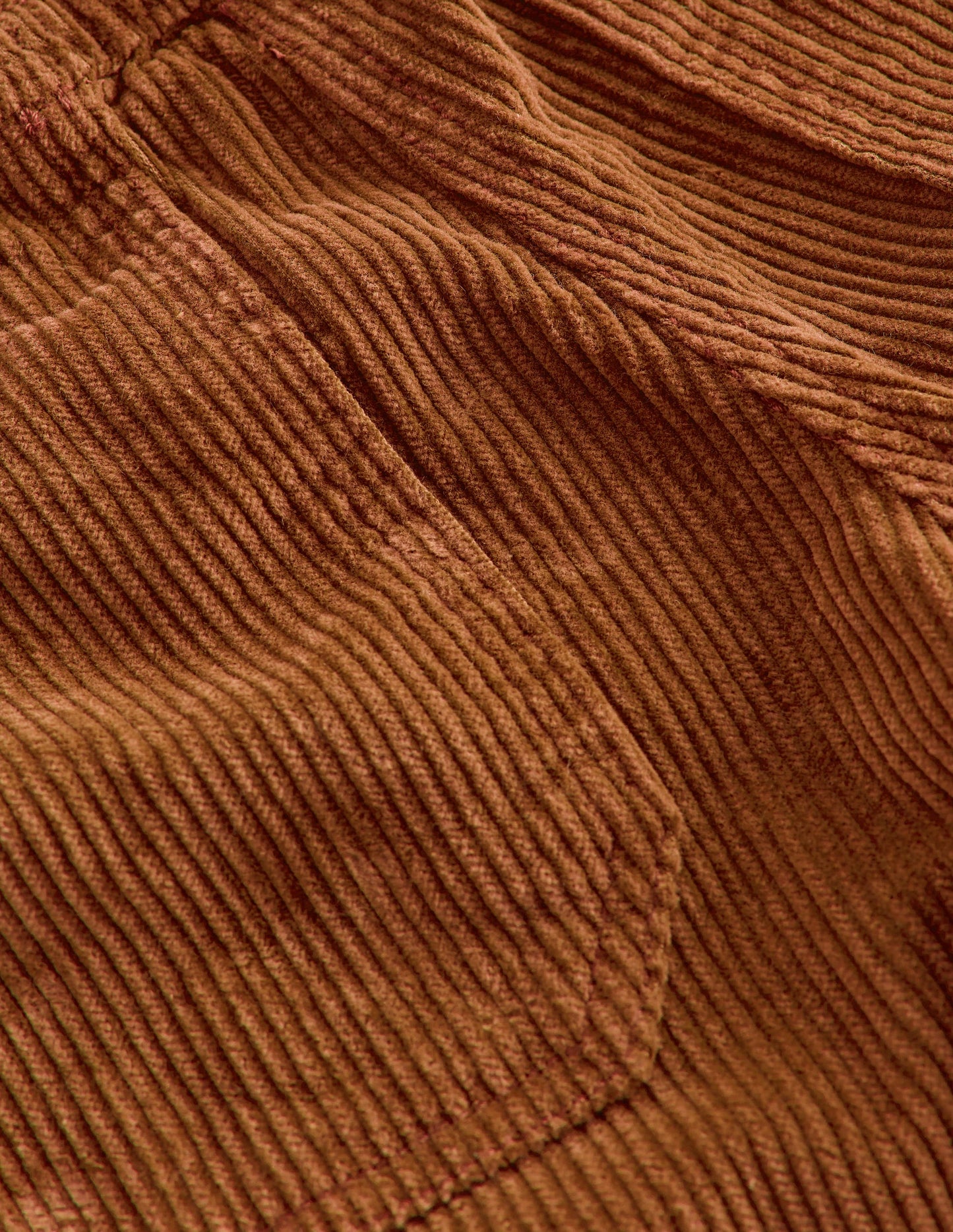 Pull-on Cord Pants-Ginger