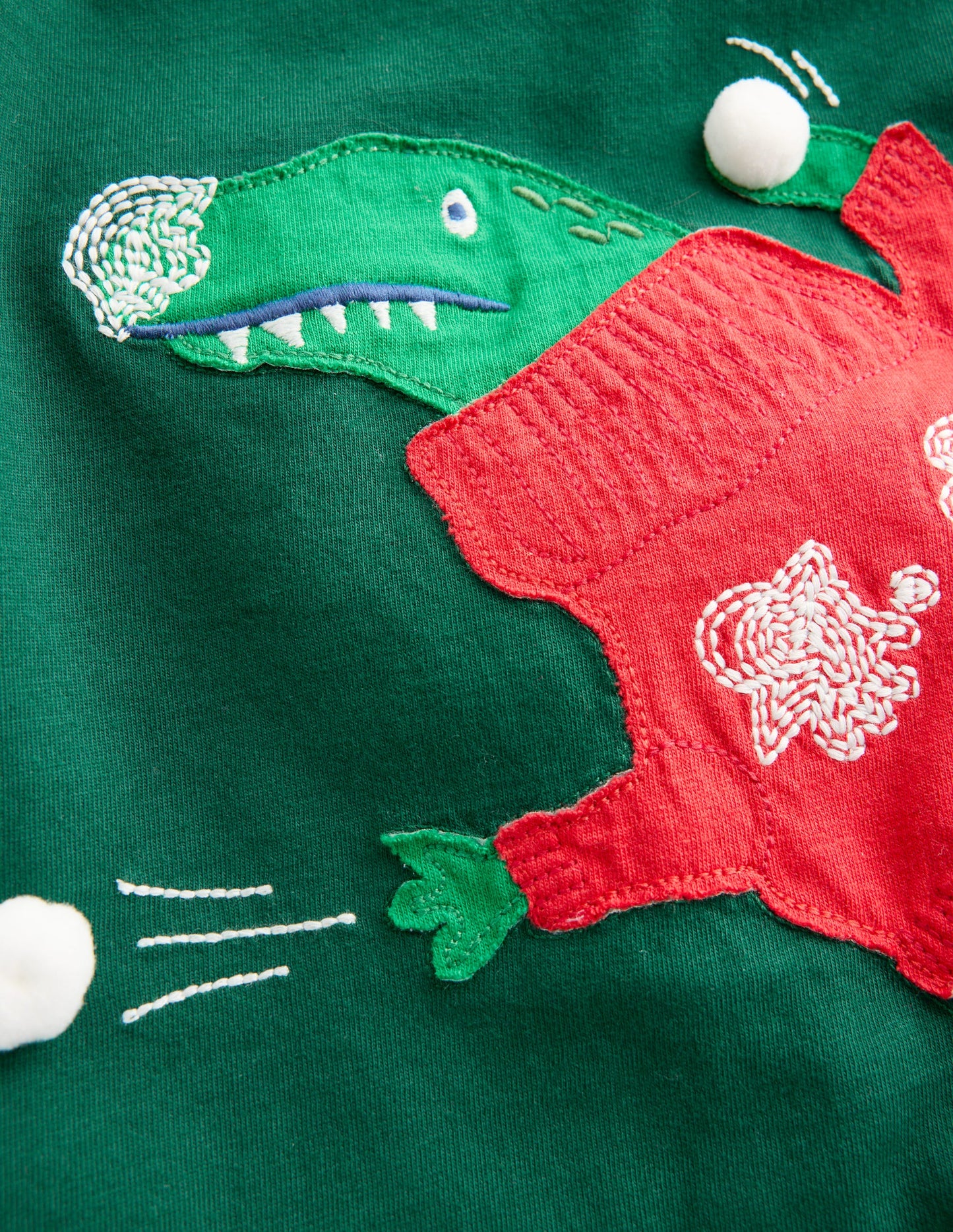 Long Sleeve Novelty 3D T-Shirt-Botanical garden Dino