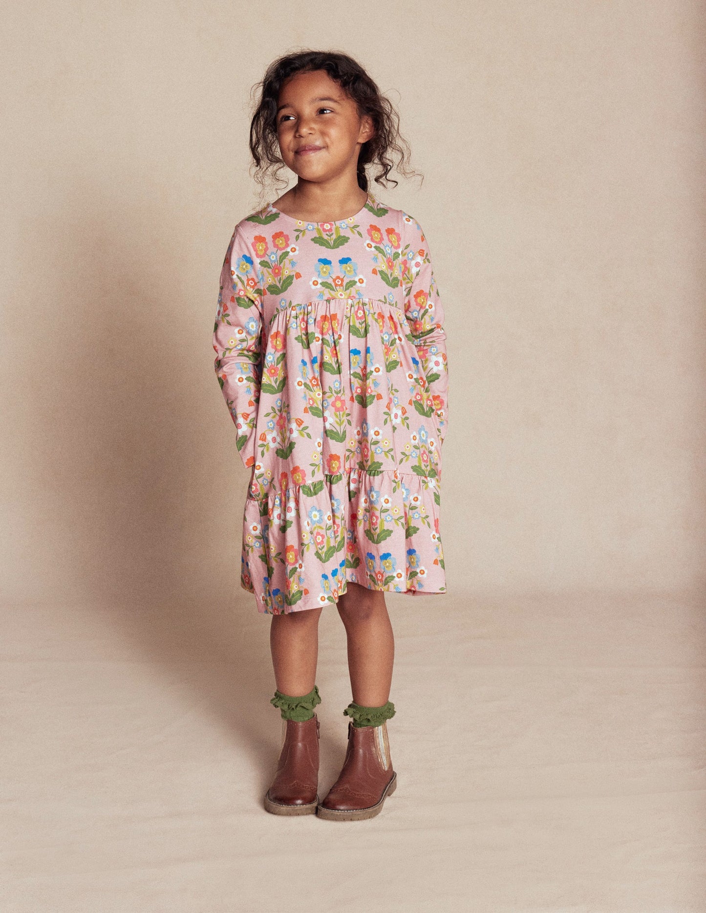 Leather Chelsea Boots-Metallic Tan