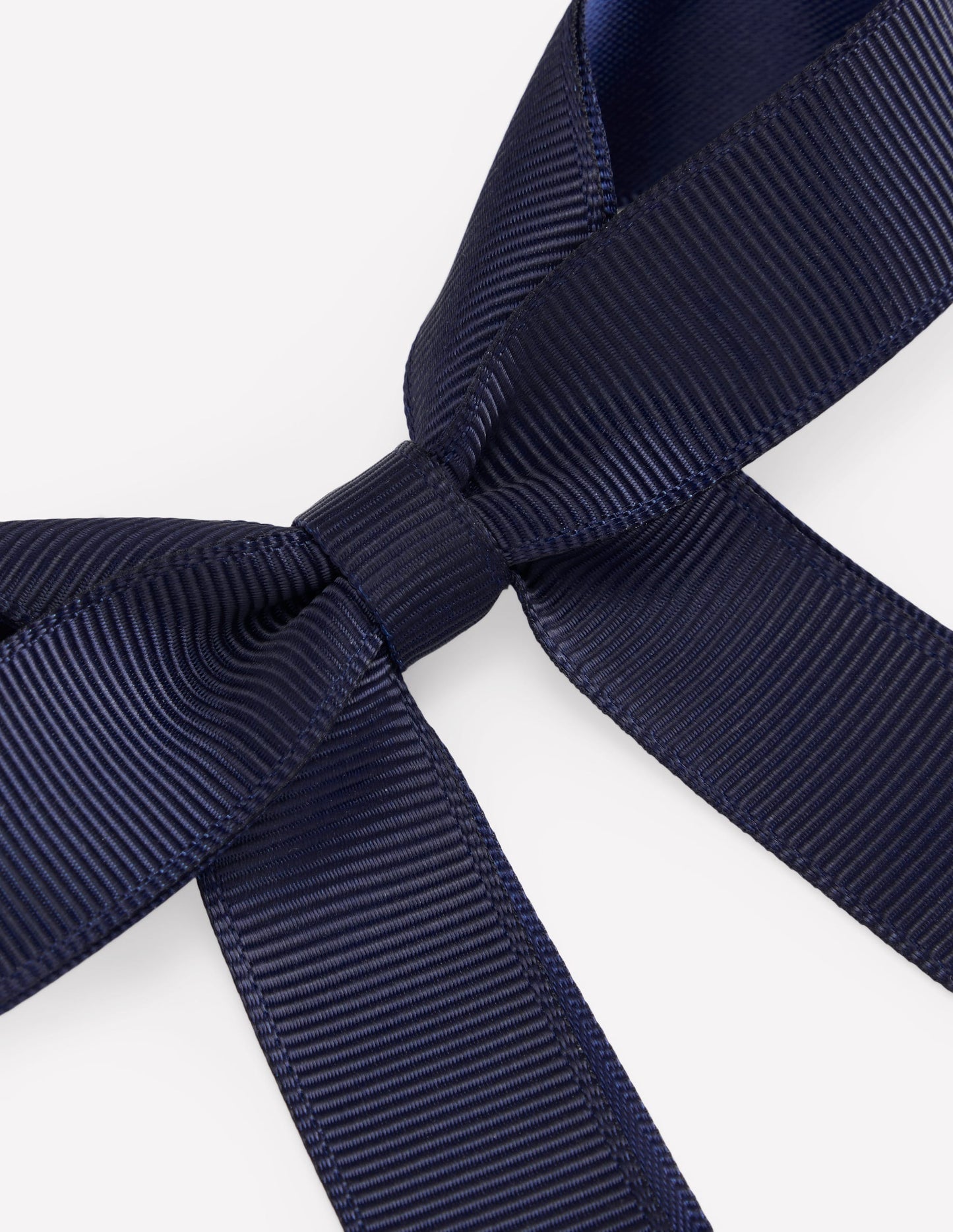 Hair Bows-College Navy