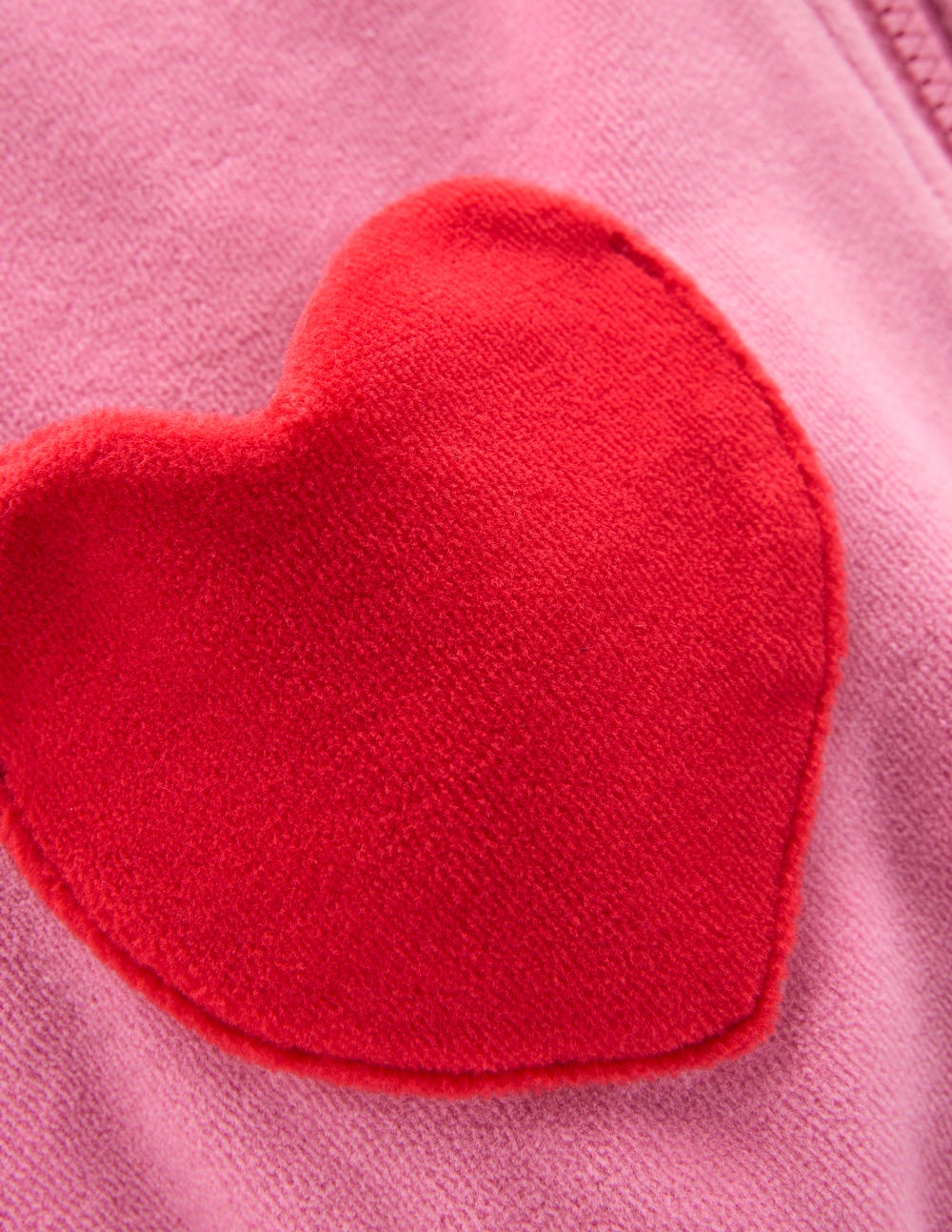 Velour Hoodie-Formica Pink