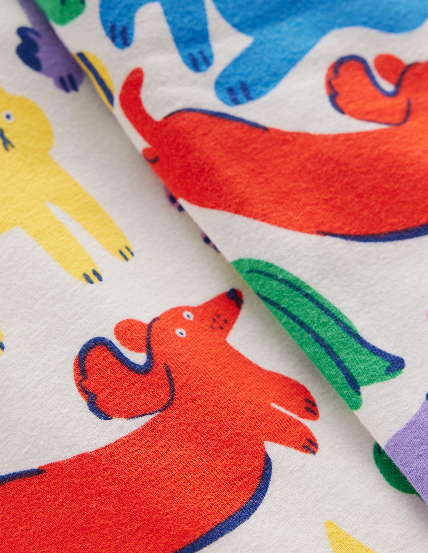 Everyday Fun Leggings-Multi Oatmeal Rainbow Pets