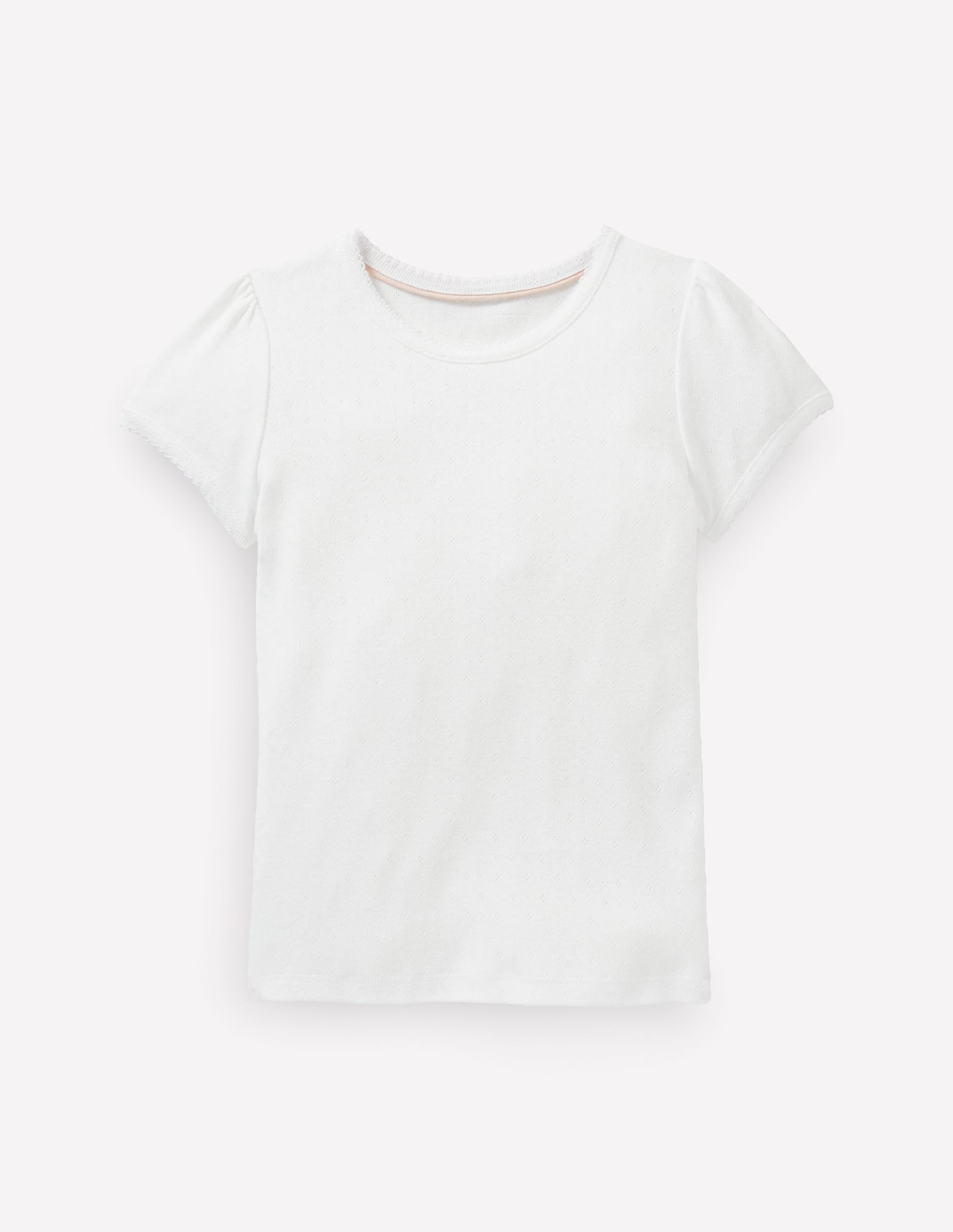 新品 BALLOON TEE DOVE POINTELLE 2Y Cotton Balloon Tee - Dove Pointelle – MamaOwl