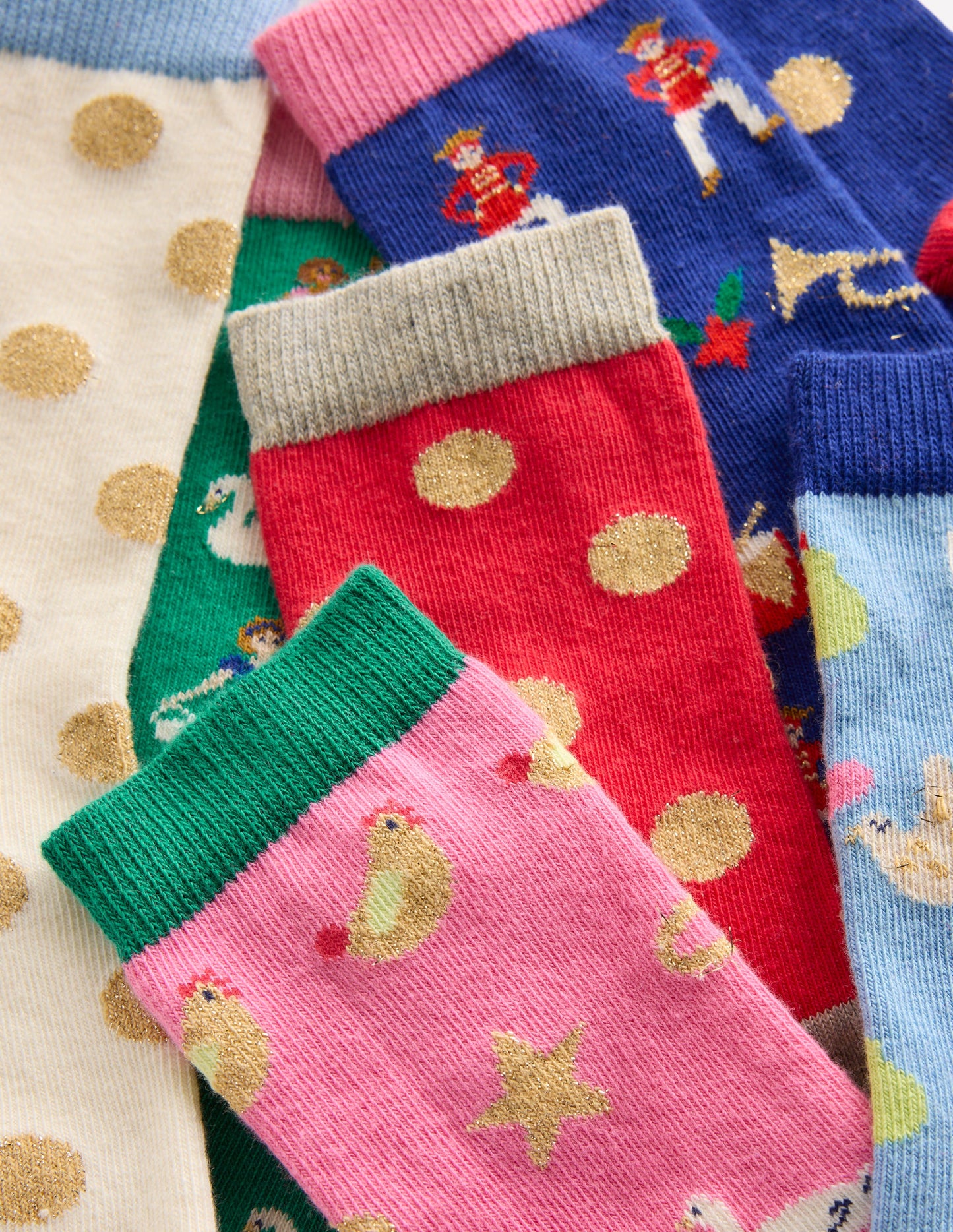 Socks 7 Pack-12 Days of Christmas