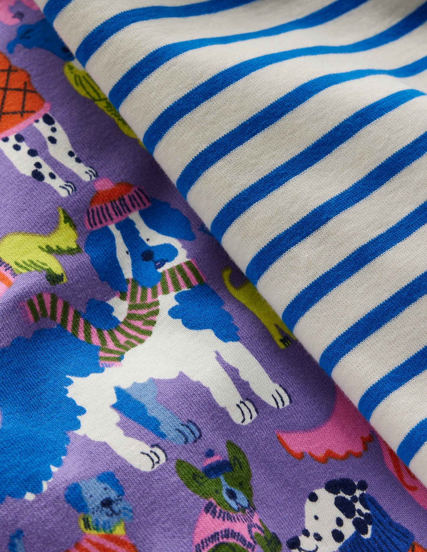 Twin Pack Snug Pajamas-Vista Blue Cosy Pets