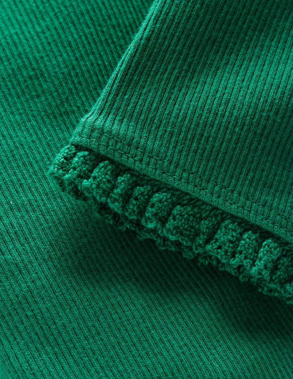 Ribbed Leggings-Jewel Green