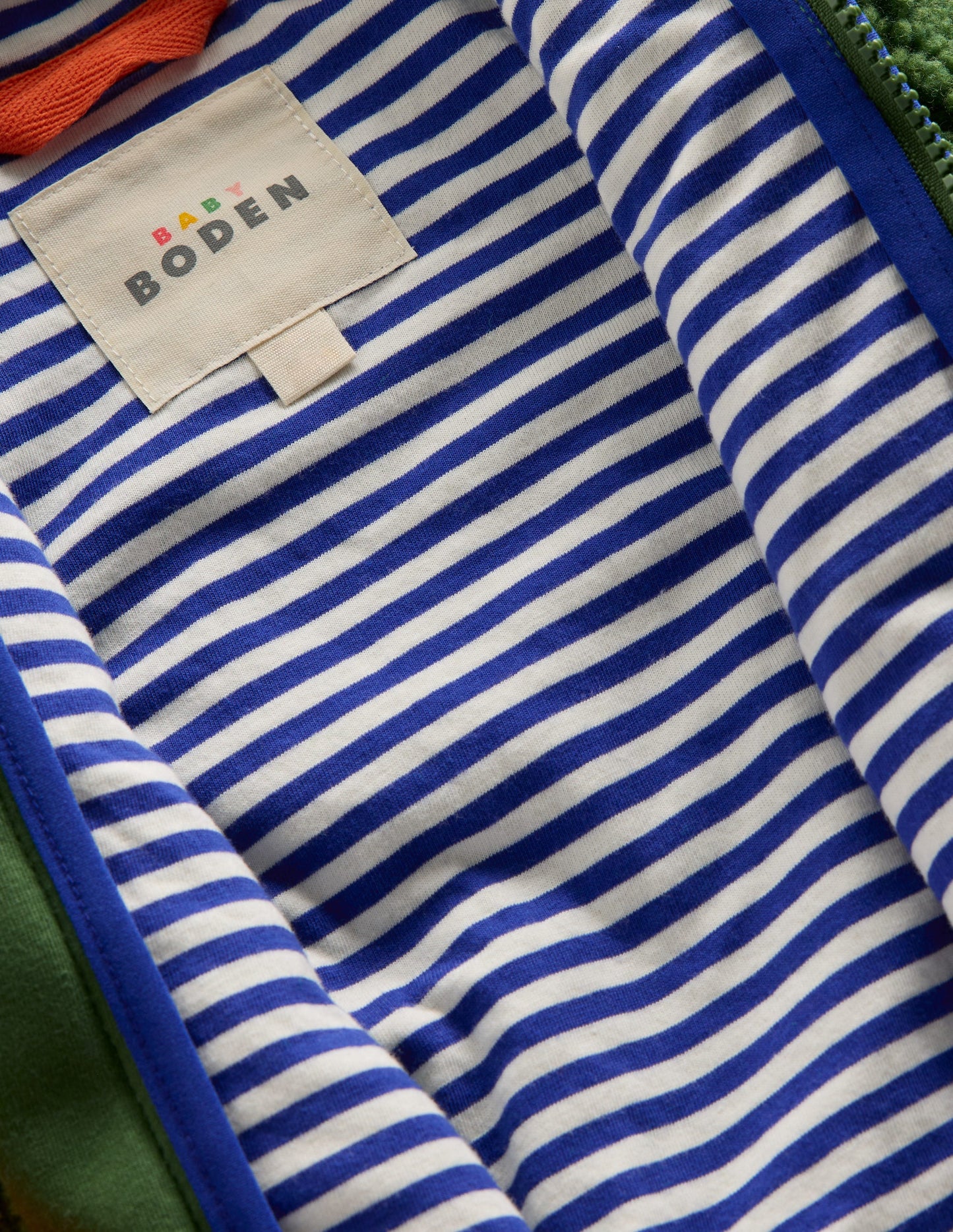 Boys Novelty Cosy Borg Jacket-Broccoli Green Frog