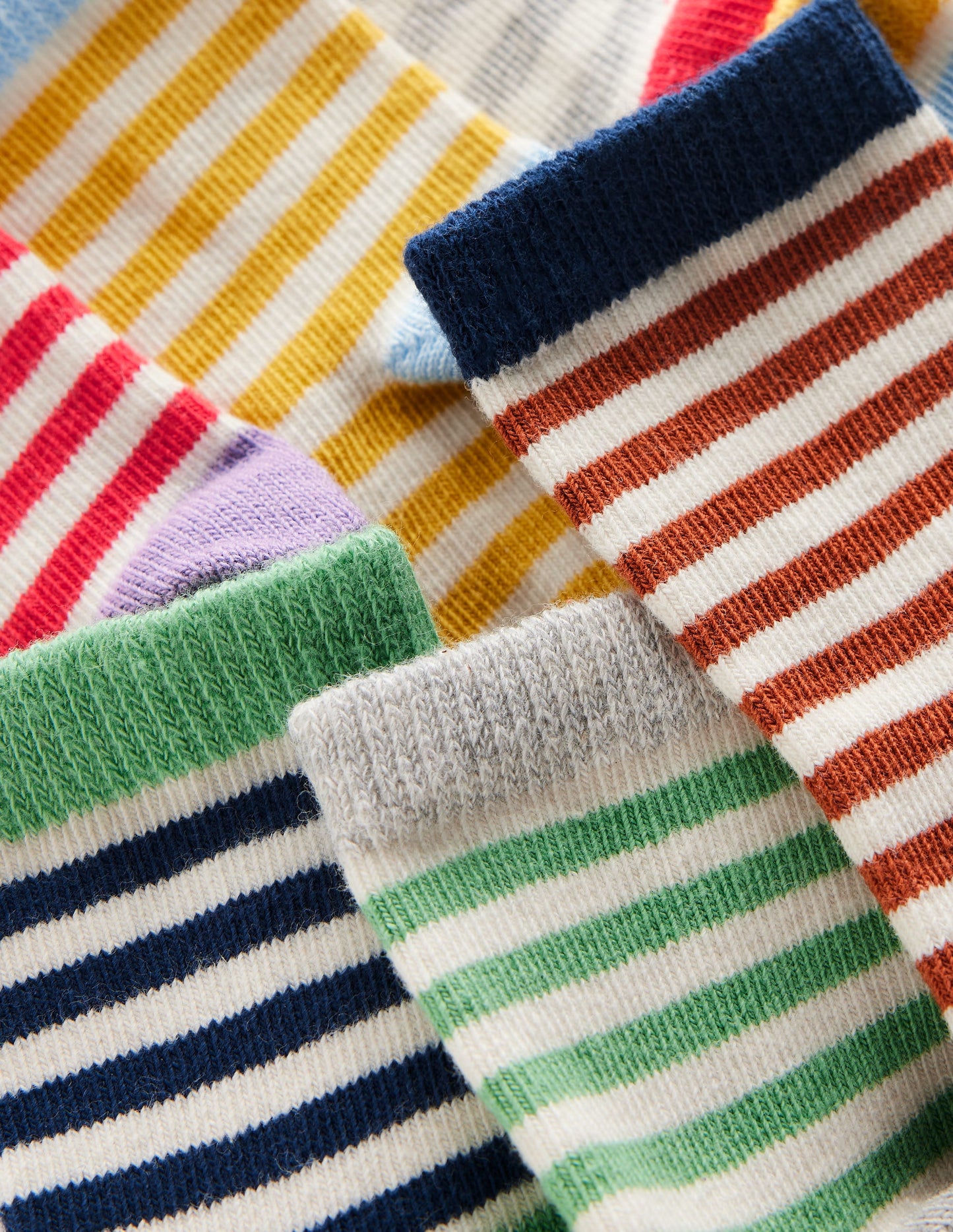 7-Pack Baby Socks-Stripes