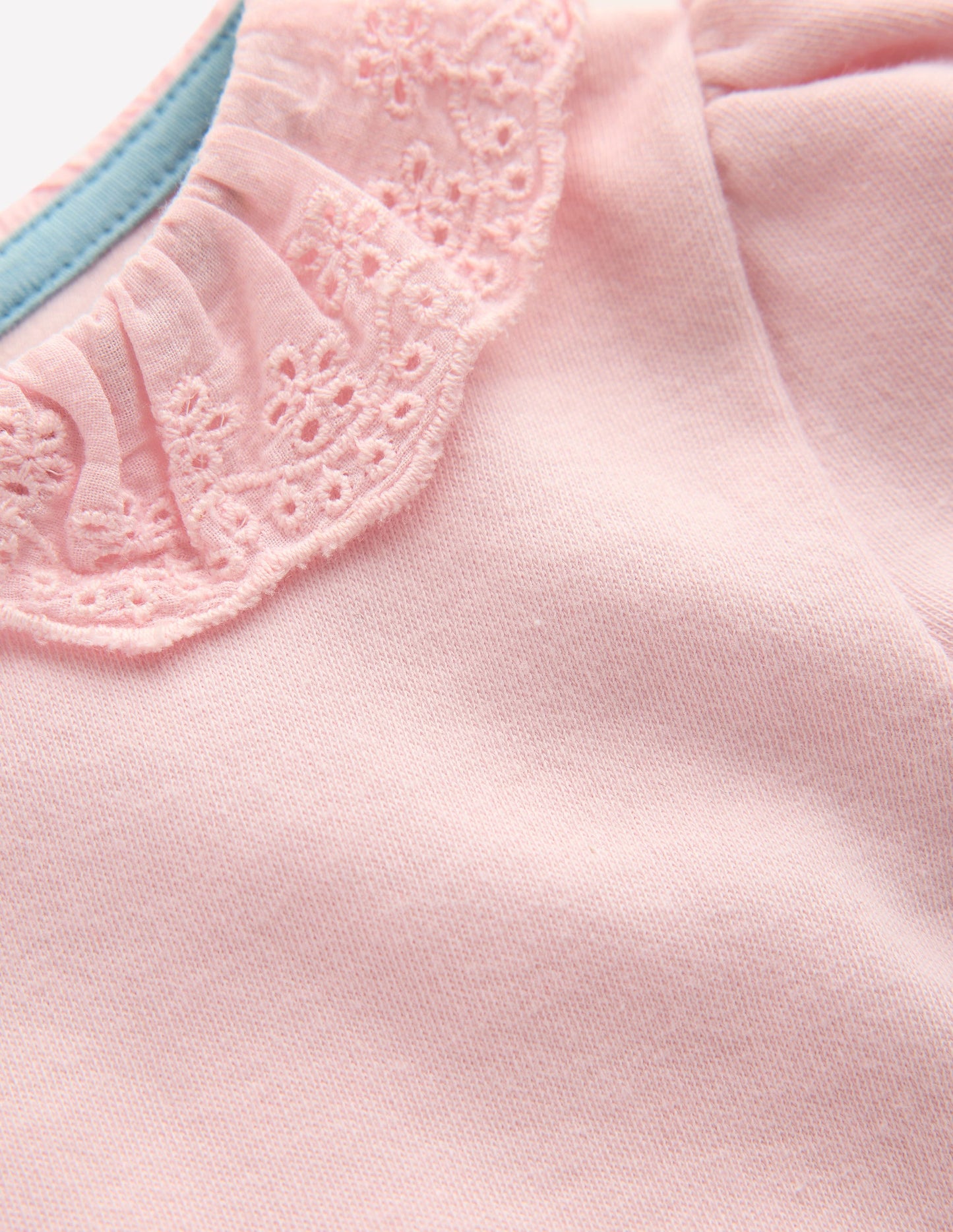 Detailed Collared Bodysuit-French Pink