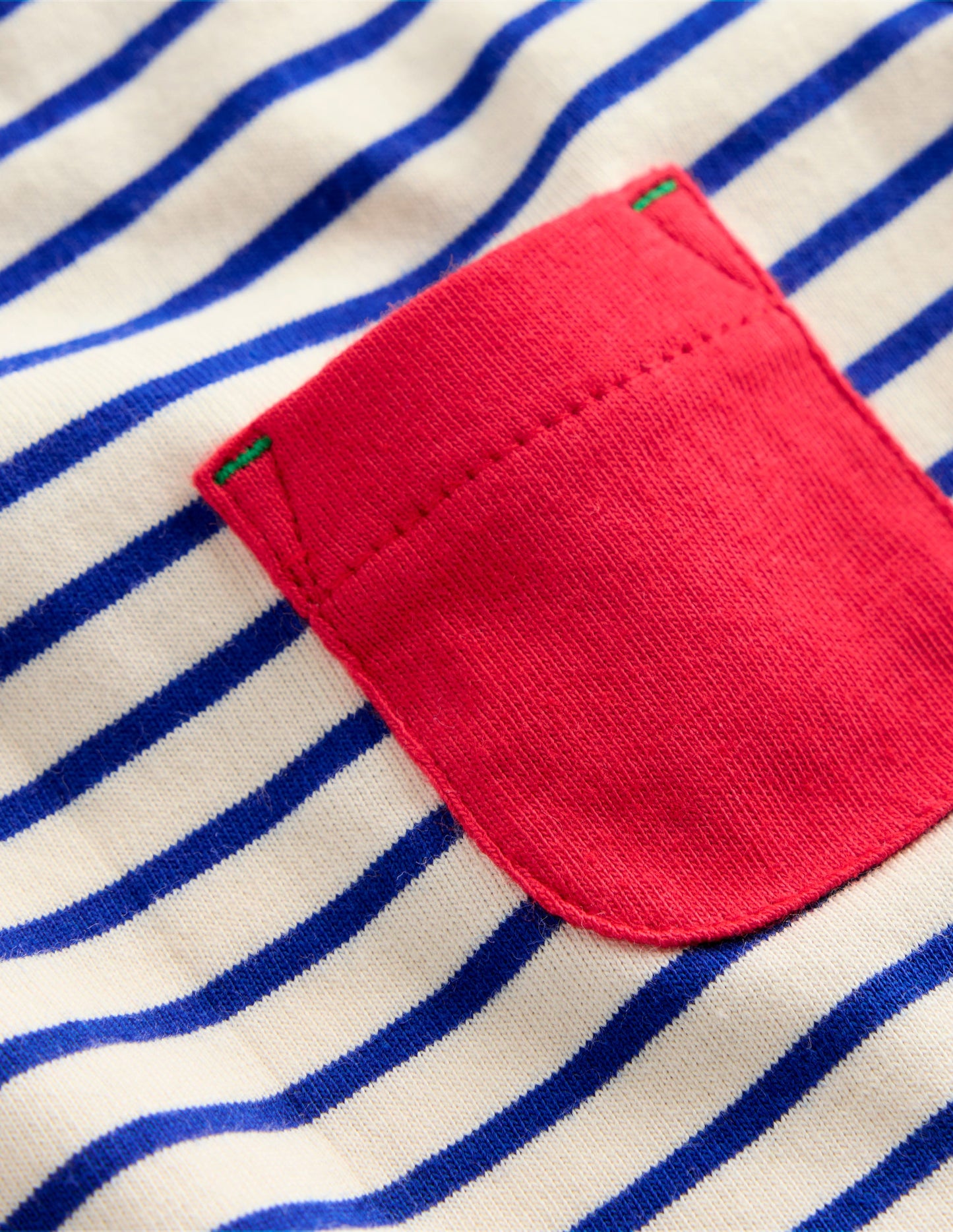 Twin Pack T-shirts-Ivory Stripe Twin Pack