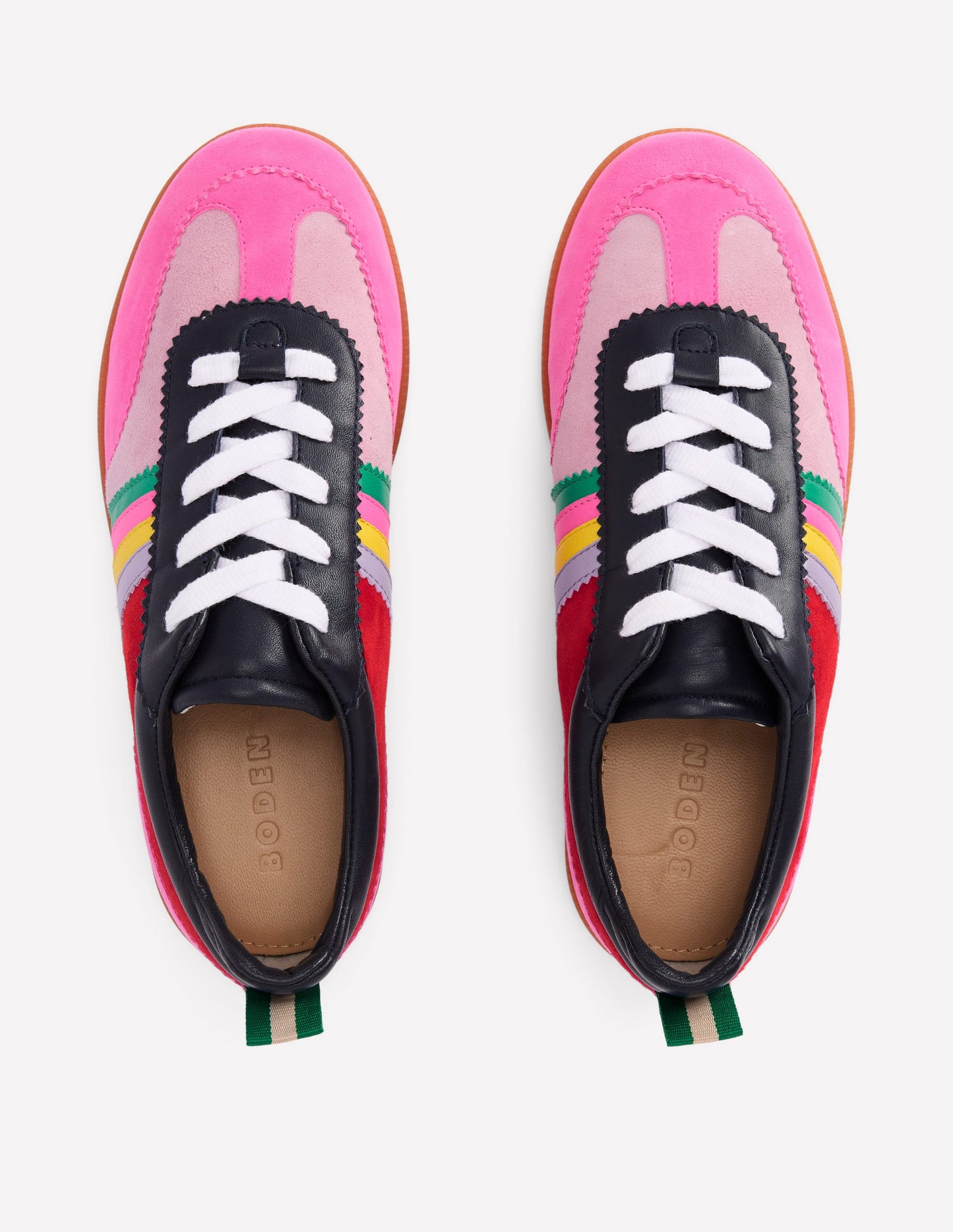 Erin Retro Tennis Trainers-Multicolour