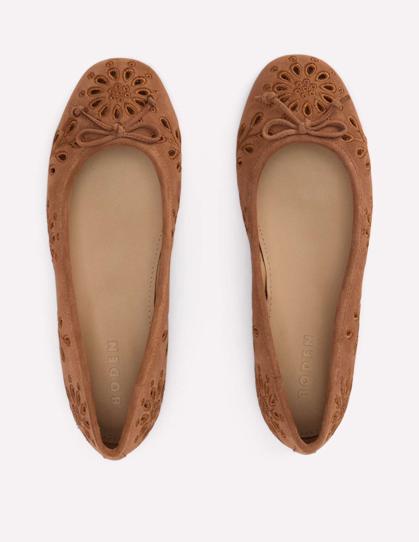 Cut Out Ballet Flats-Gingersnap