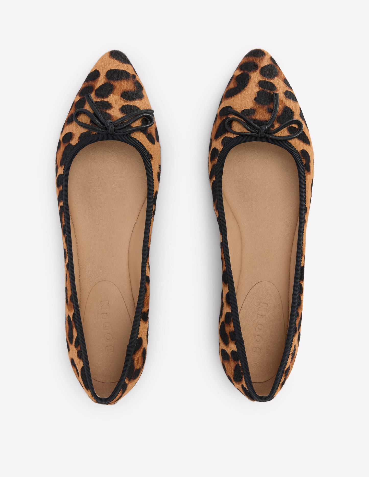 Point Flexi Sole Flats-Classic Leopard