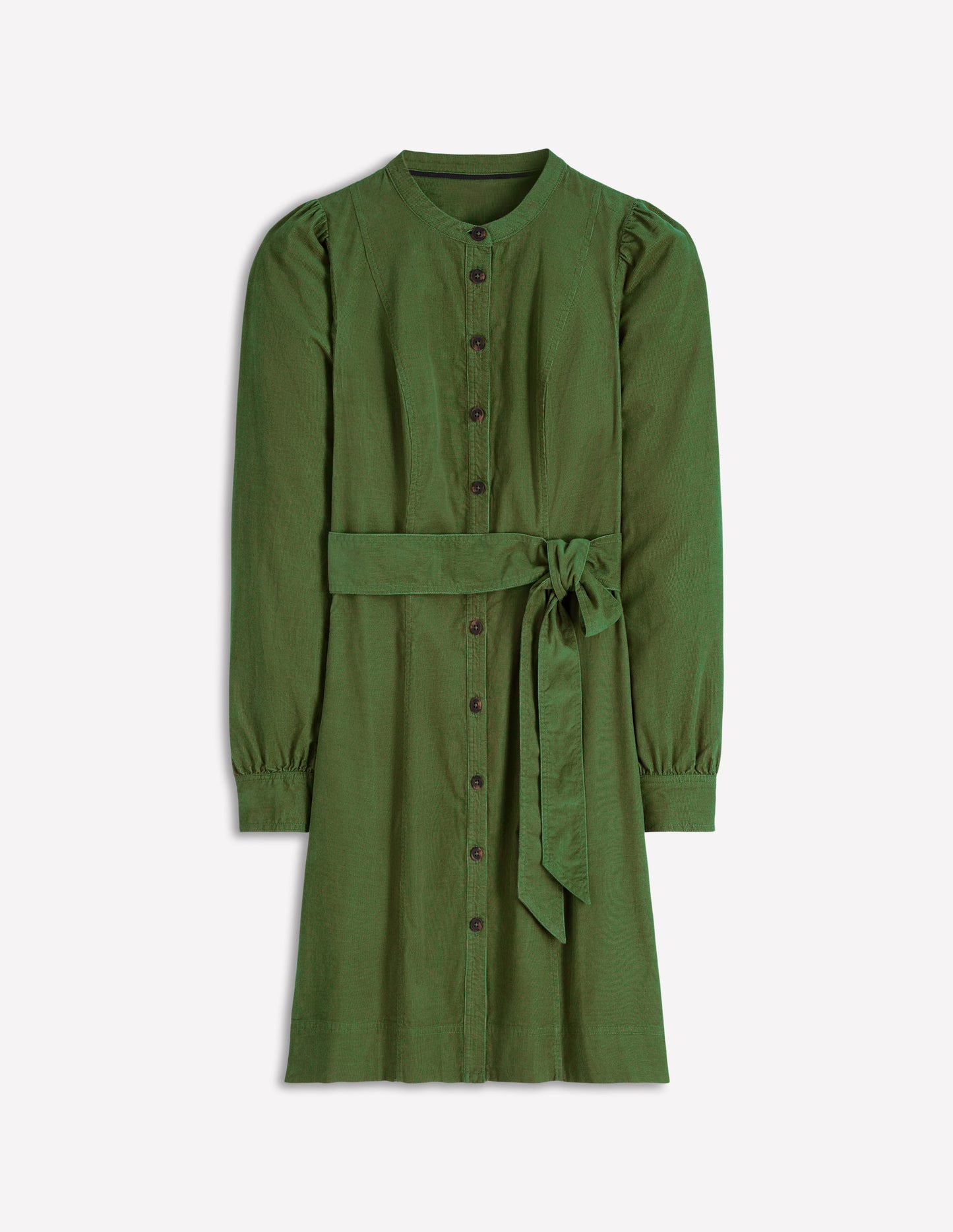 Bre Cord Short Dress-Fern