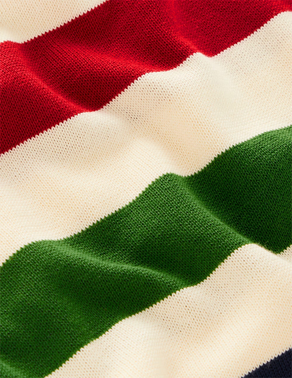 Lara Relaxed Cotton Jumper-Ivory, Multi Stripe