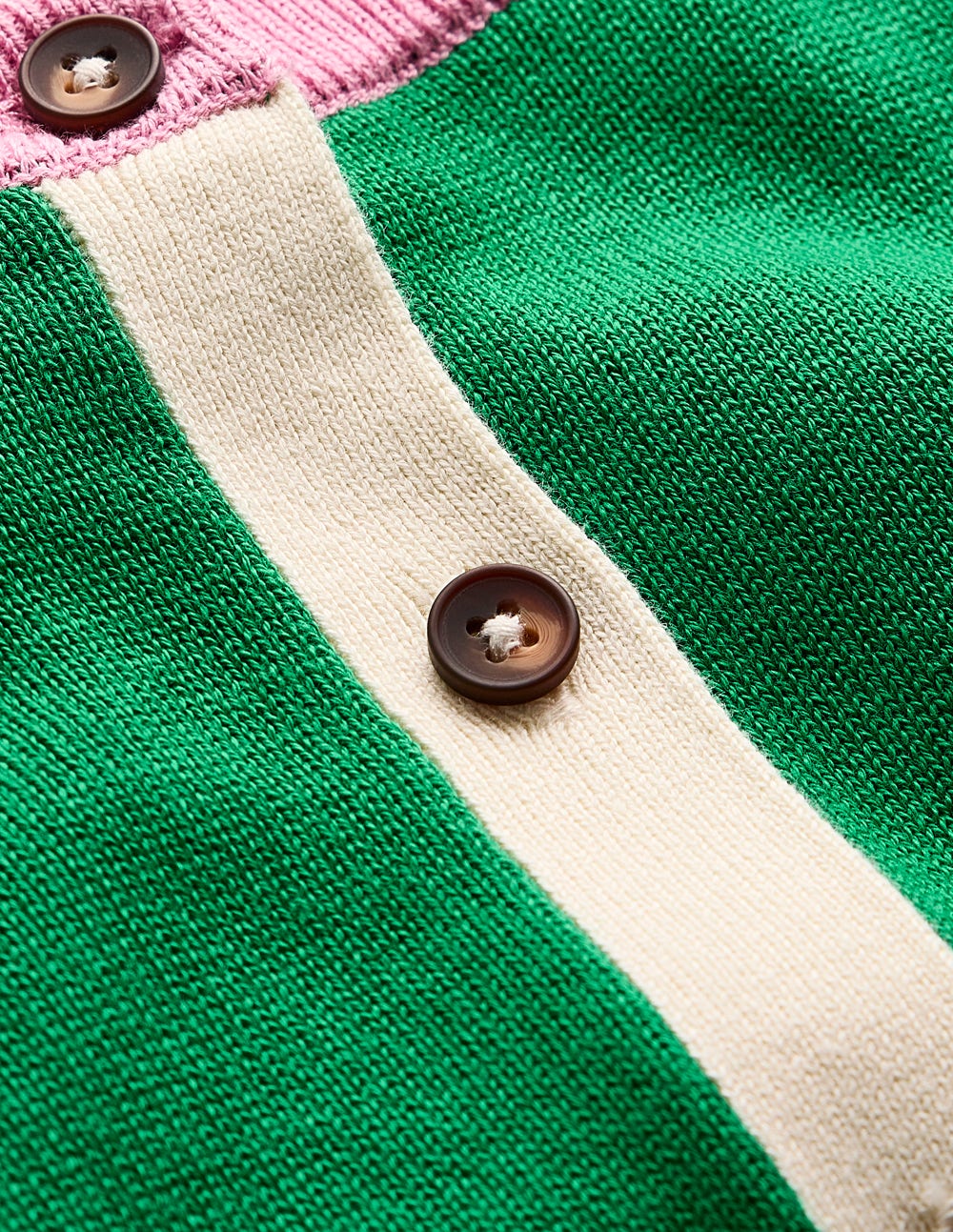 Lara Relaxed Cotton Cardigan-Rich Emerald