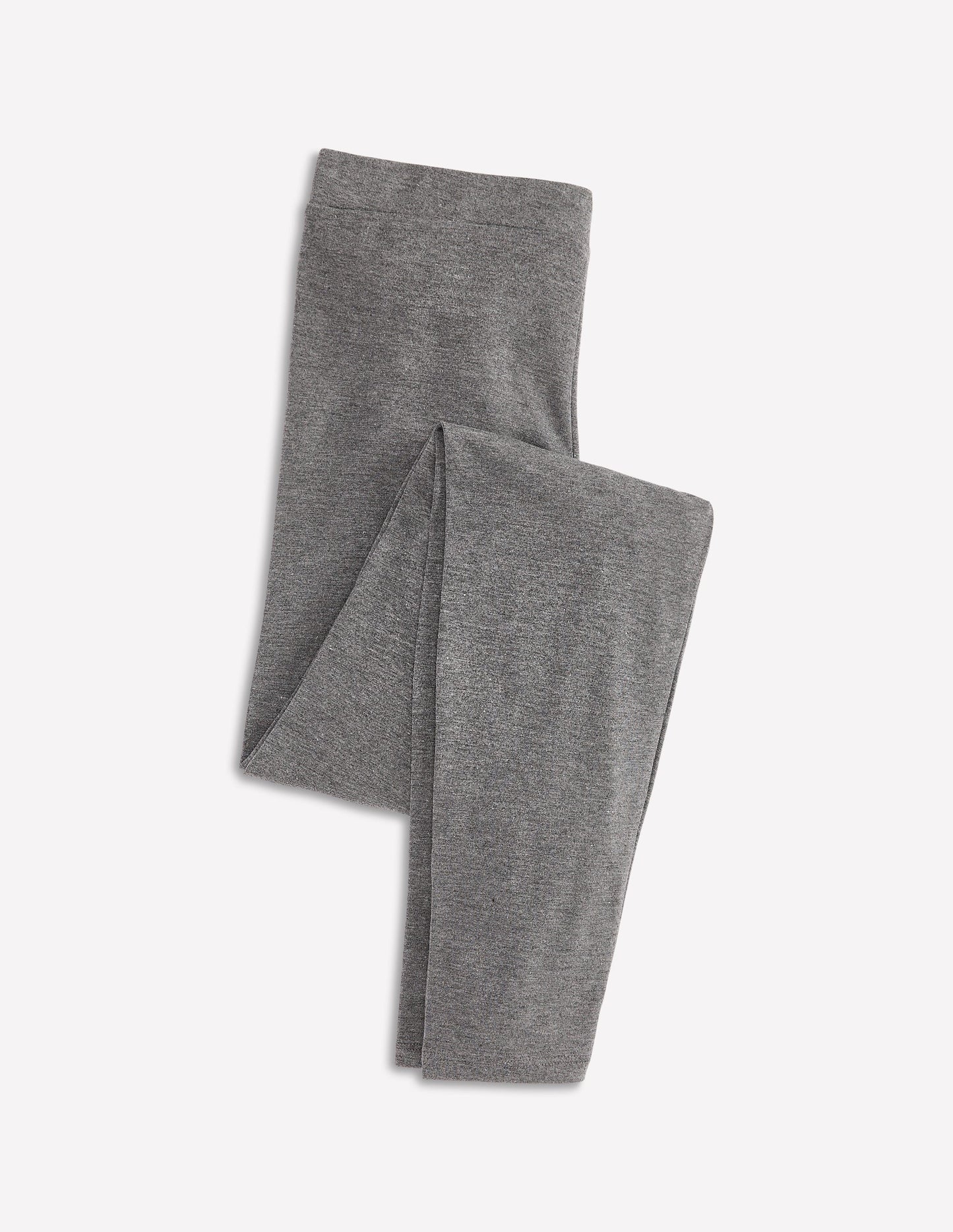 High Rise Jersey Leggings-Charcoal Marl