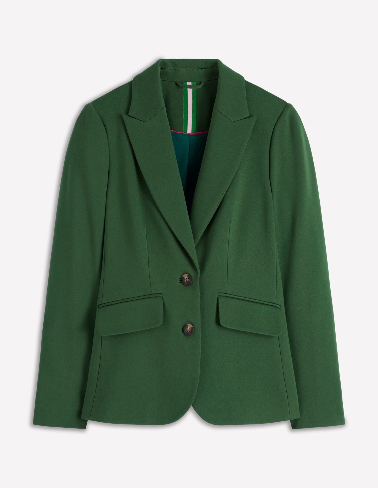 Marylebone Ponte Blazer-Hunter green