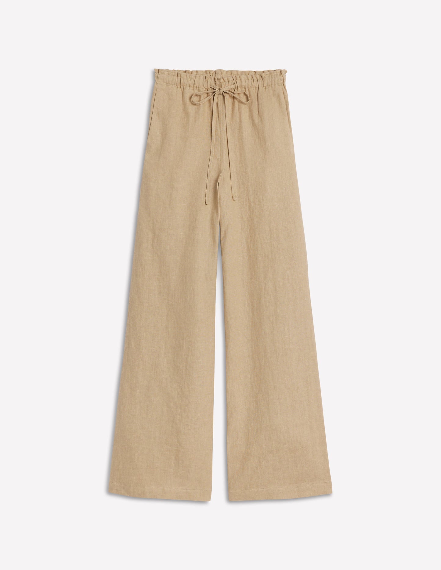 Islington Linen Pants-Oatmeal