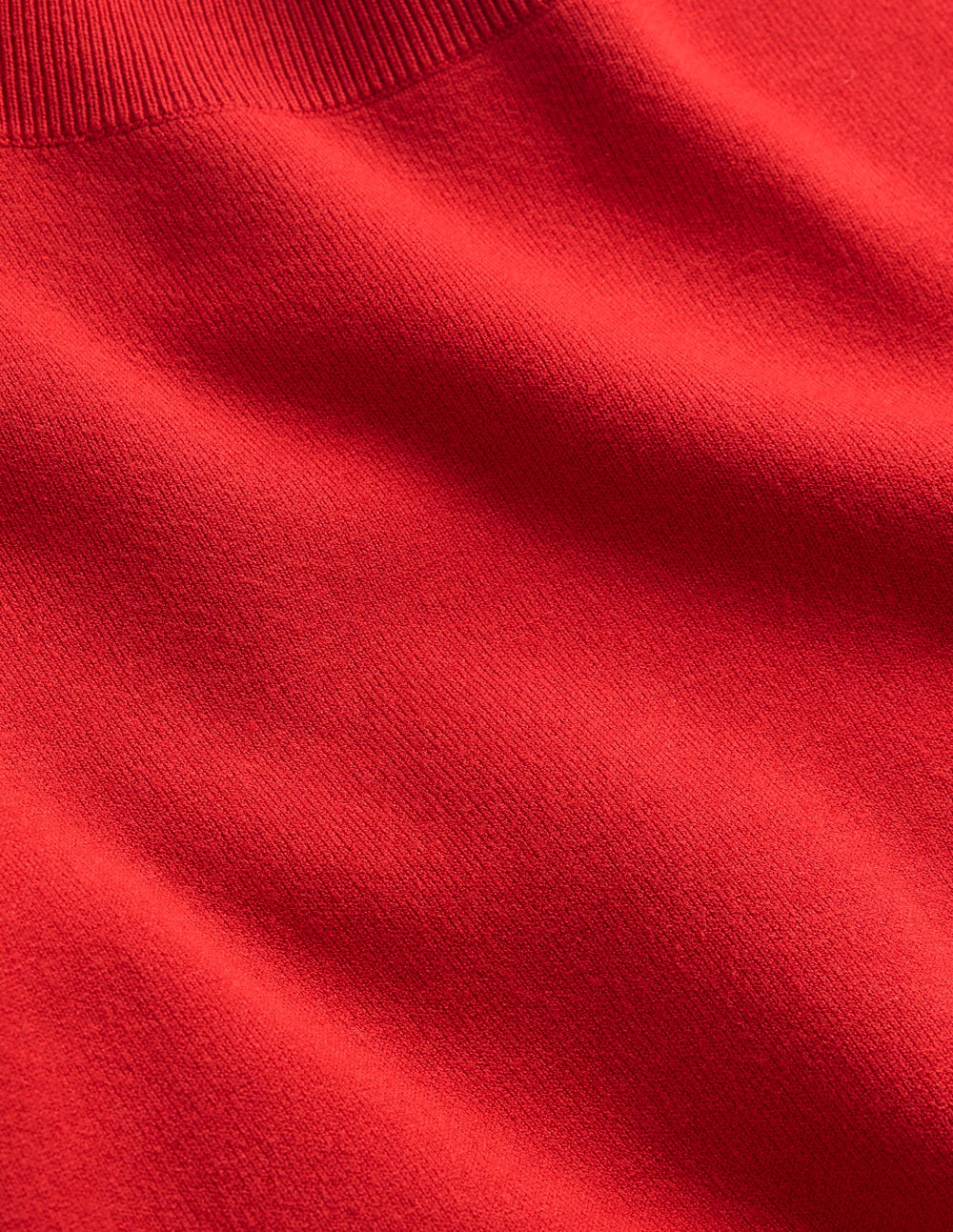 Tiana Tie Front Knitted Dress-Merida Red