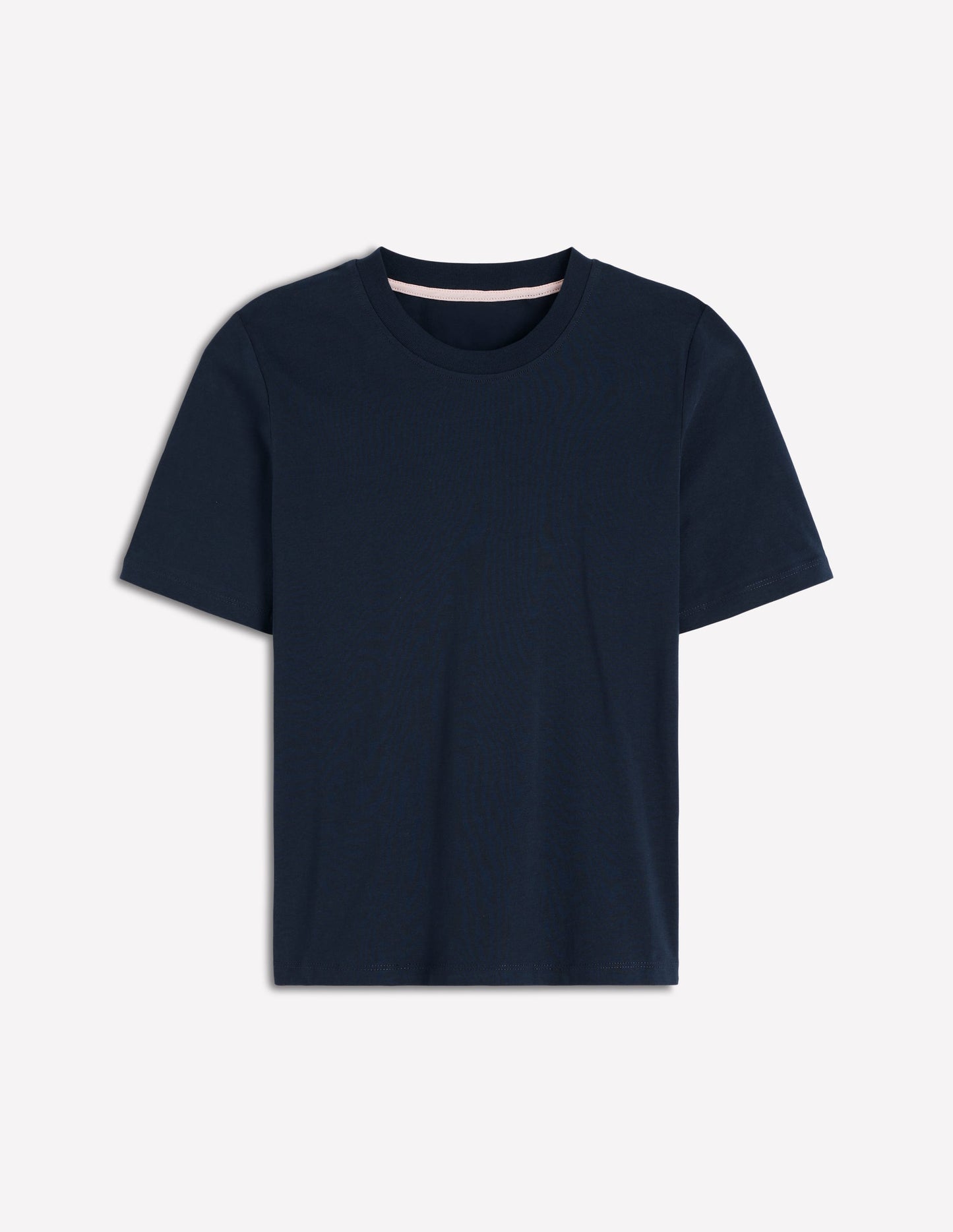 Cotton T-Shirt-Navy