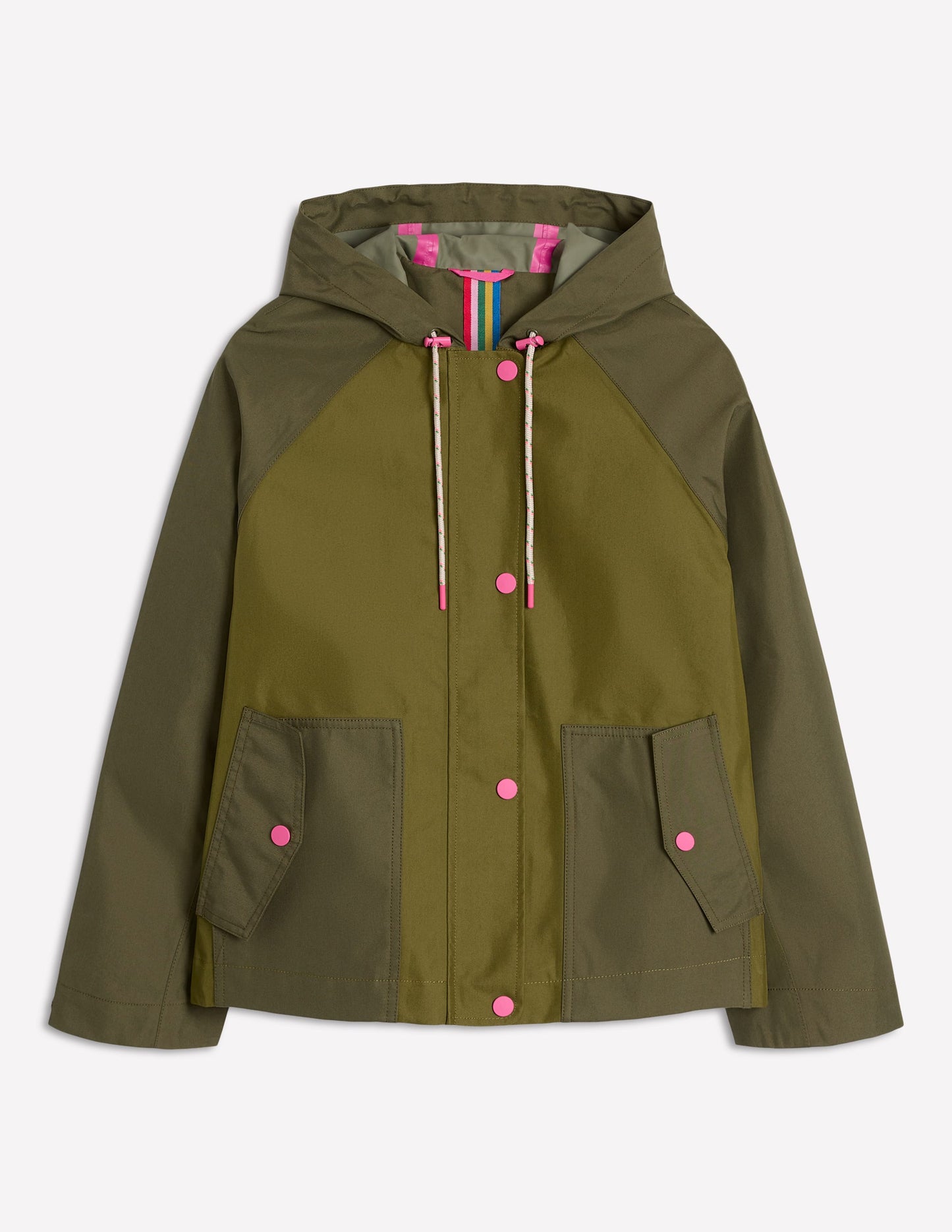 Lightweight Rain Mac-Khaki