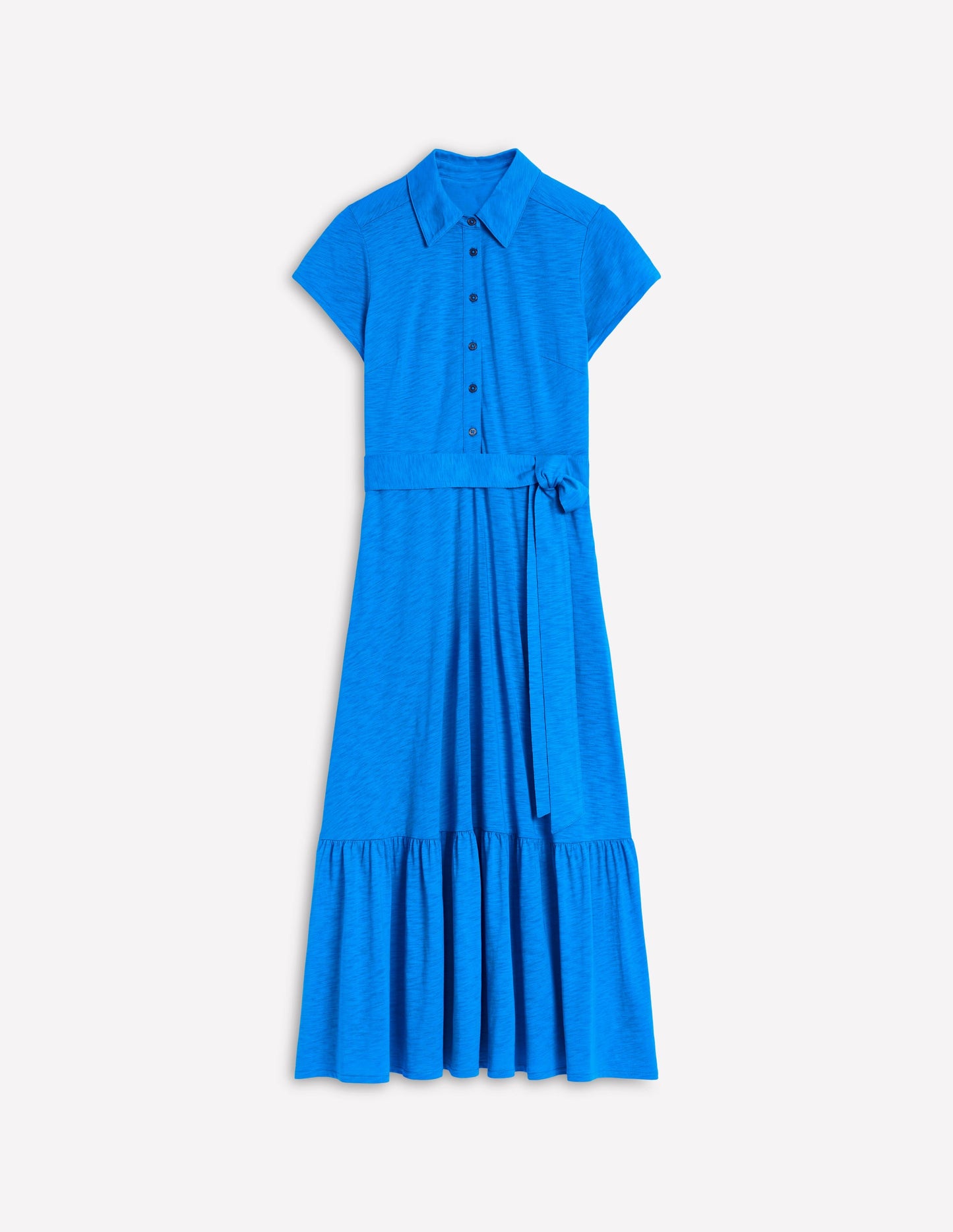 Cressida Jersey Shirt Dress-Gallery Blue