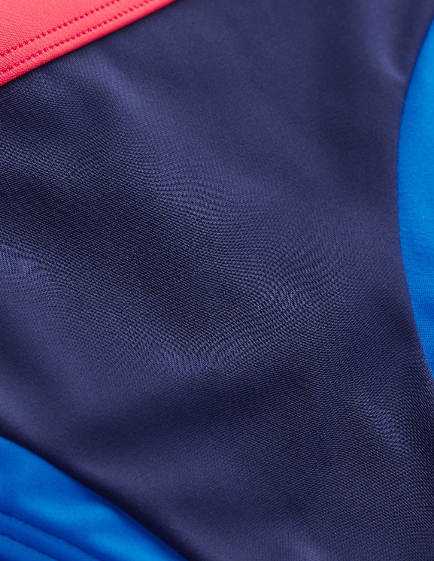 Santorini Bikini Bottoms-Navy/ Coral Punch Pink/ Blue