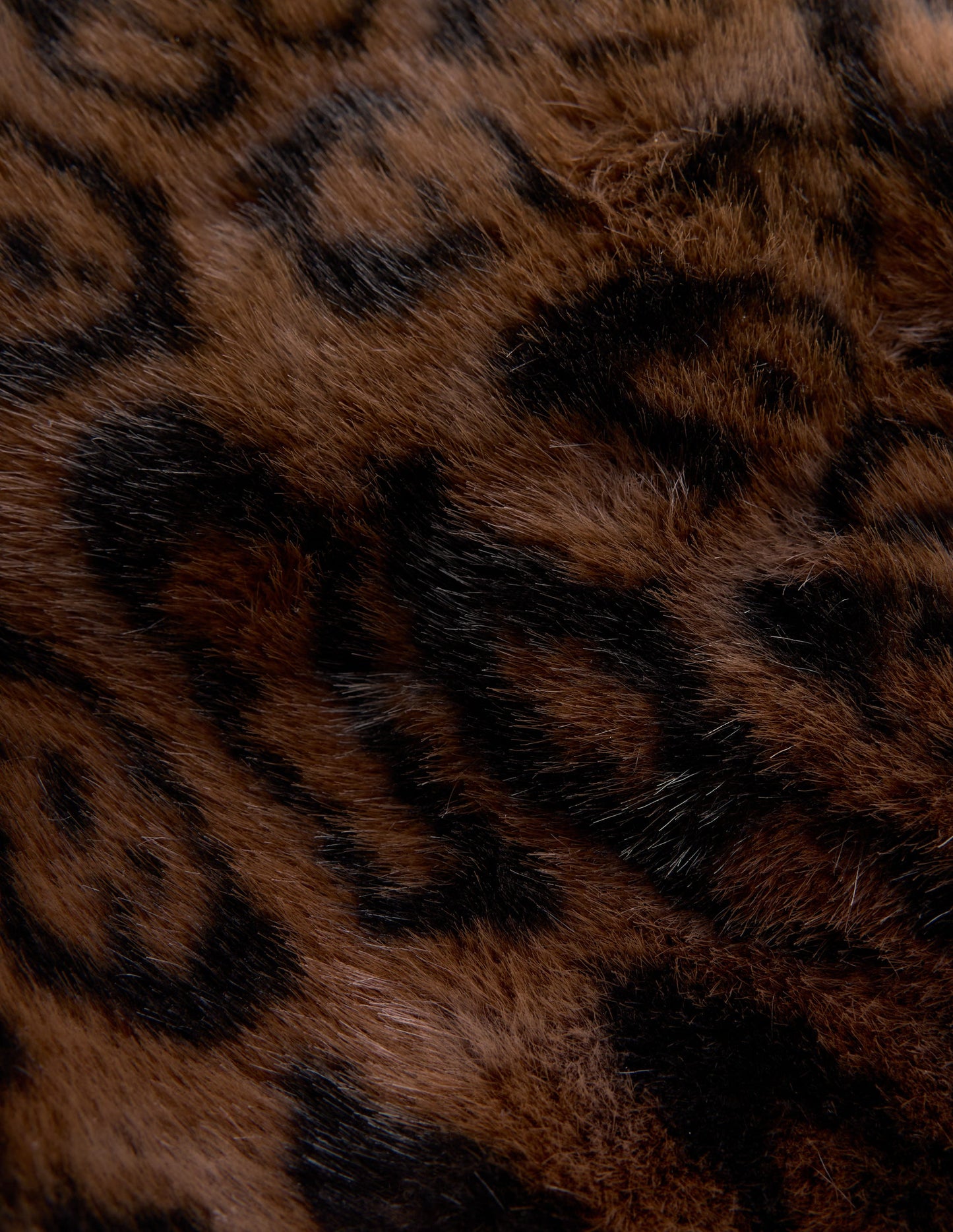 Faux Fur Scarf-Leopard