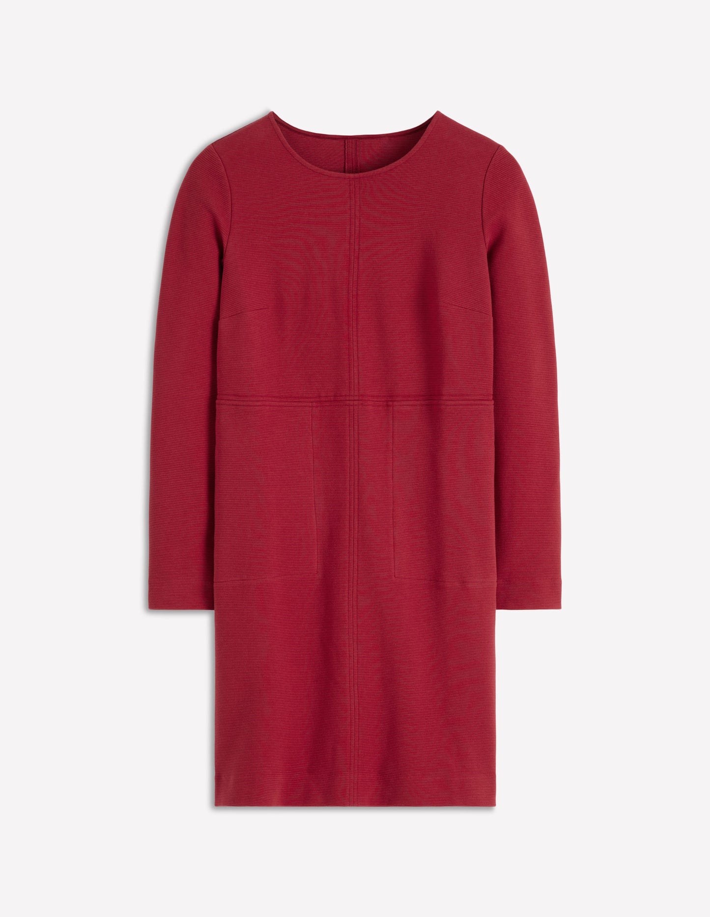 Cornelia Ottoman Dress-Red Liquorice