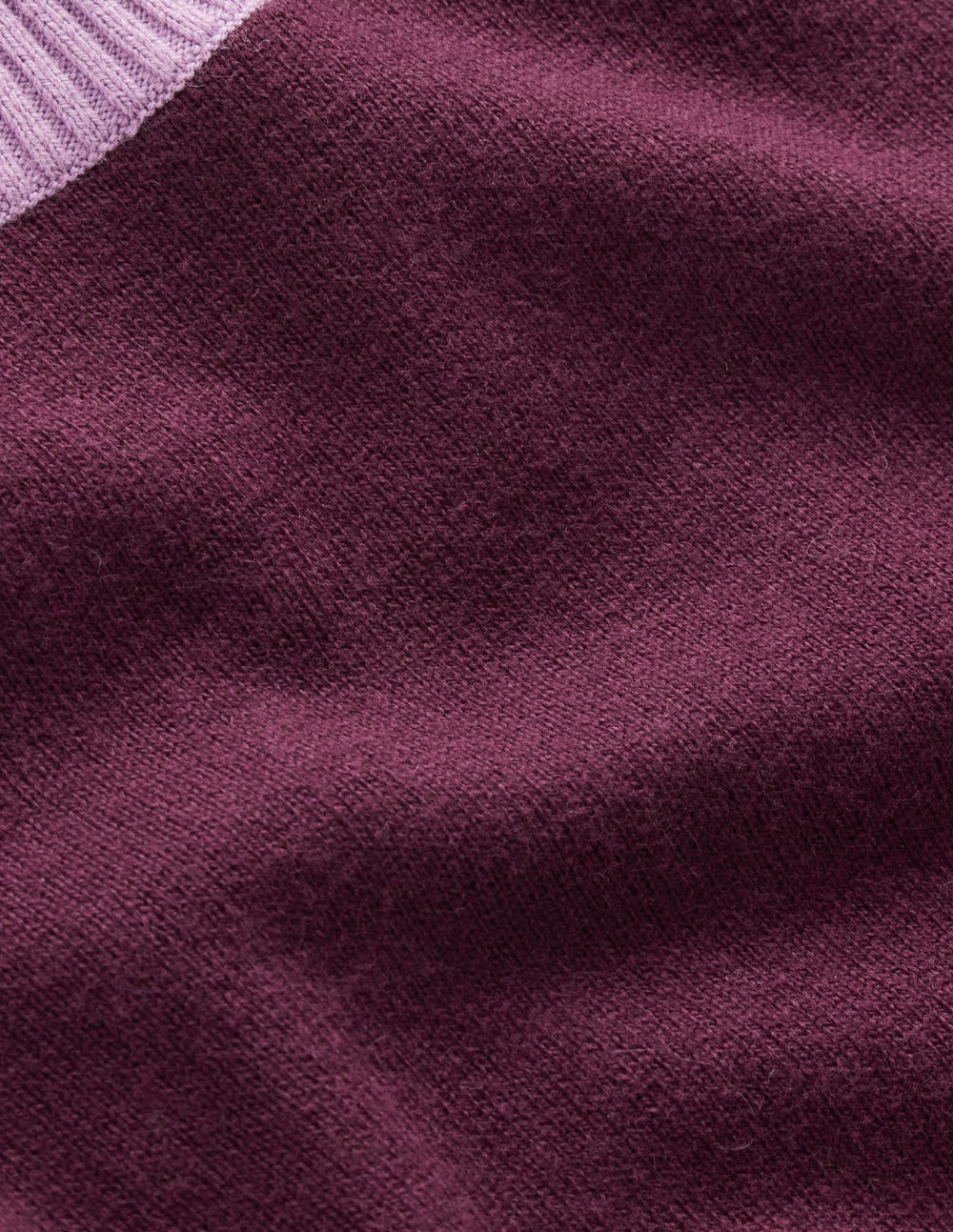 Meg Saddle Sleeve Sweater-Plum Jam, Colour Block