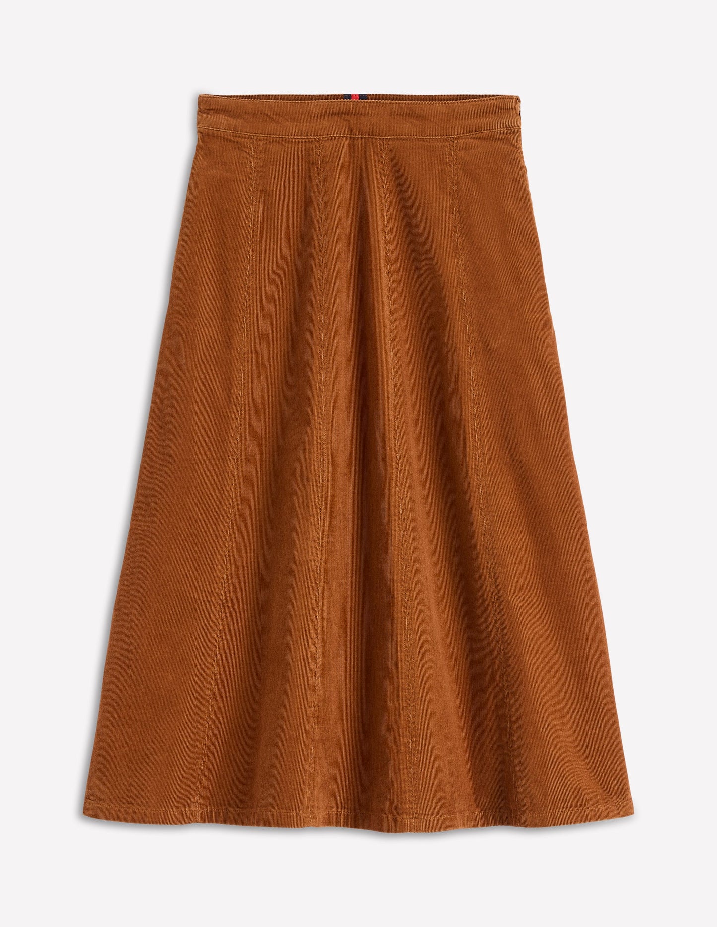 Joy Cord Midi Skirt-Ginger