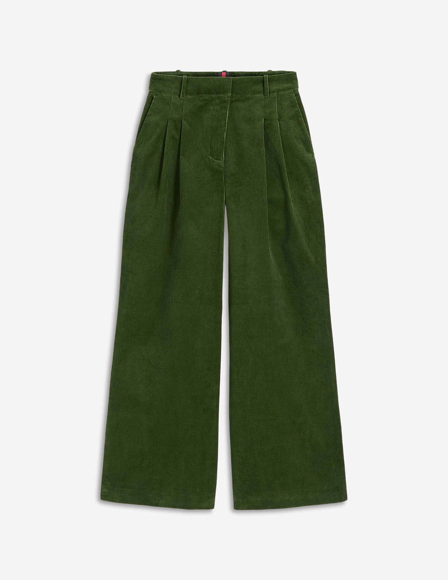 Kensington Cord Pants-Green Fir