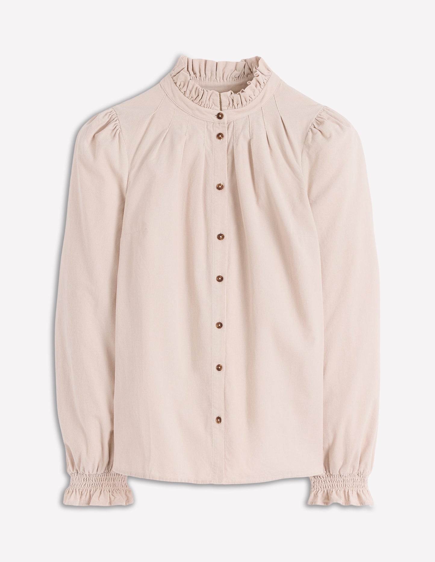 Lorna Cord Top-Almond Milk