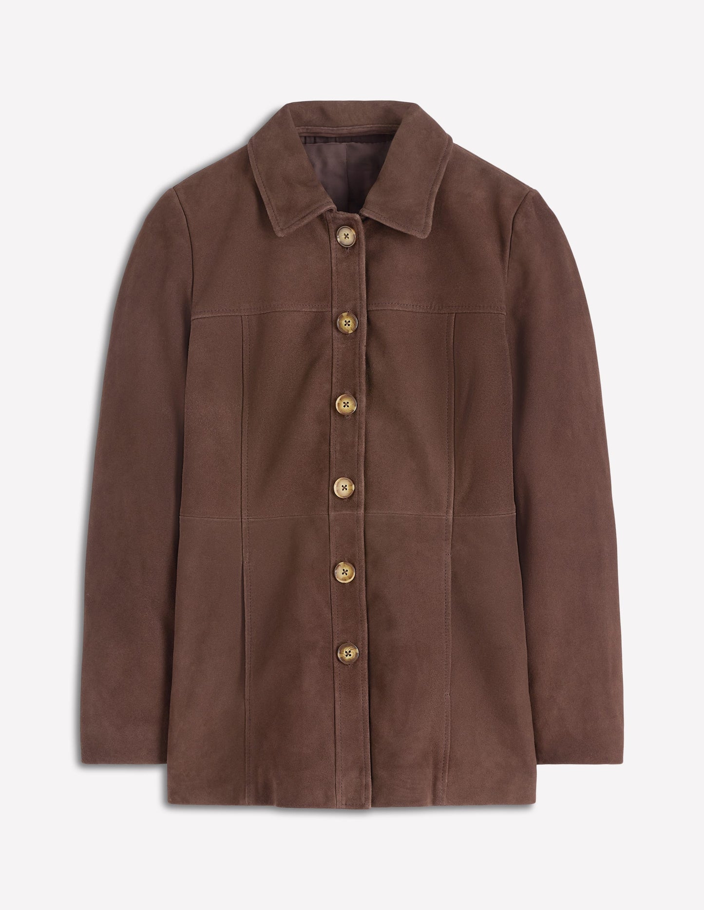 Suede Jacket-Dark Chocolate