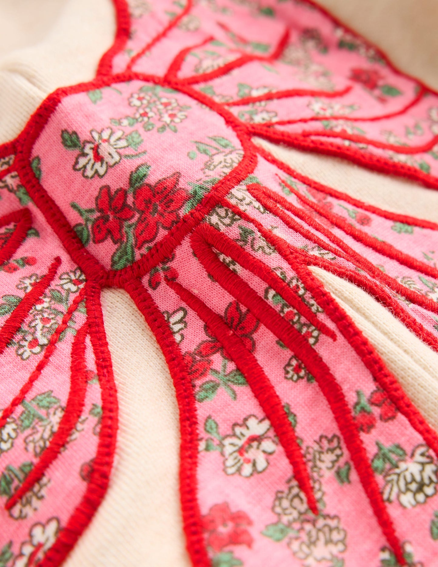 Fun Sweatshirt Tunic Set-Oatmeal Marl Bows