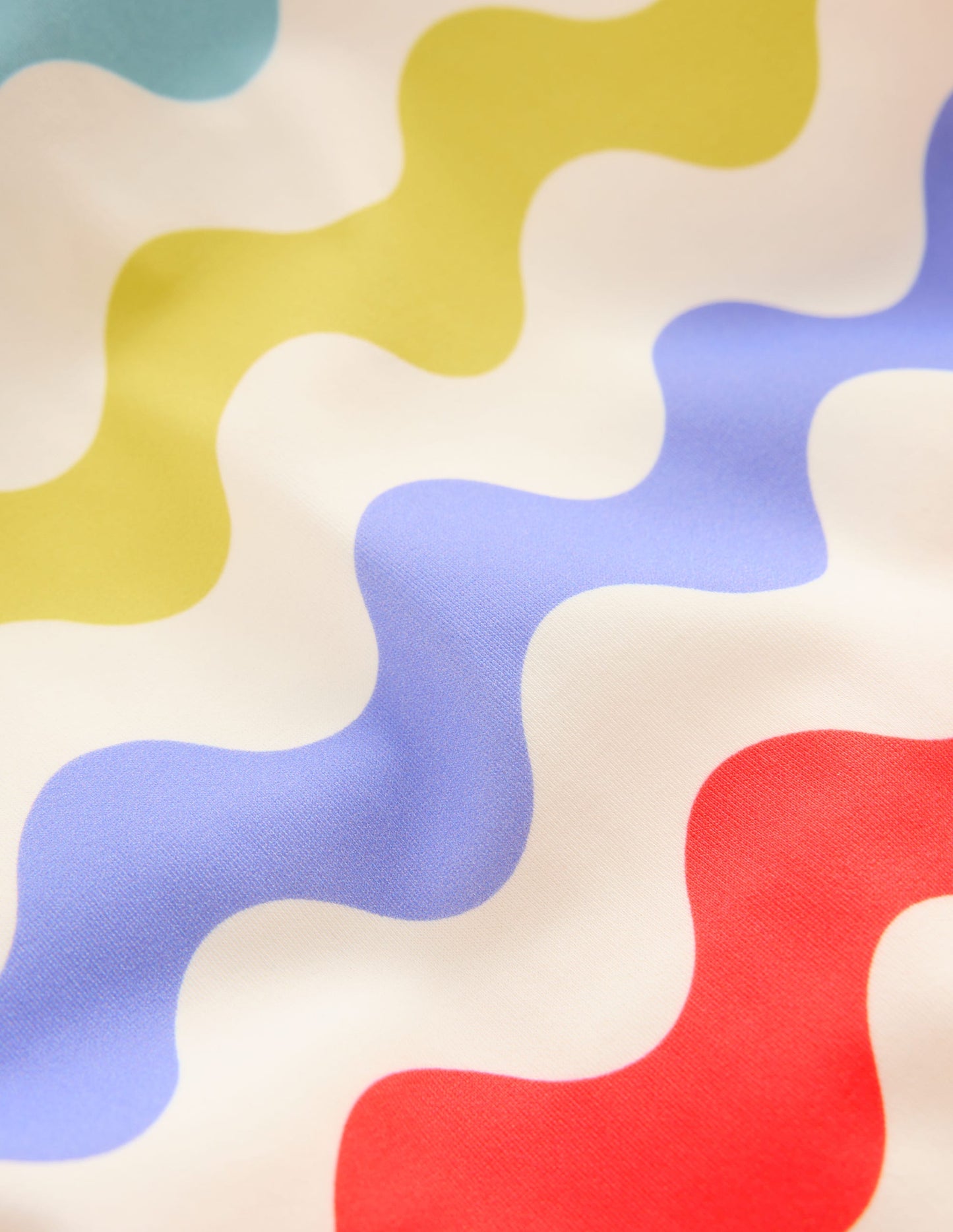 Sunsafe Patterned Rash Vest-Multi Wave