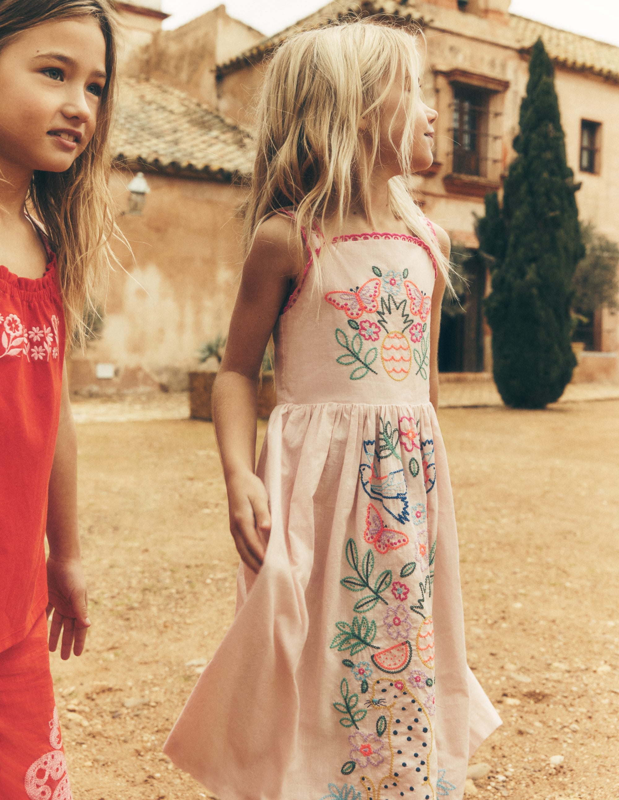 Logo Sundress-Chalk Pink | Boden USA