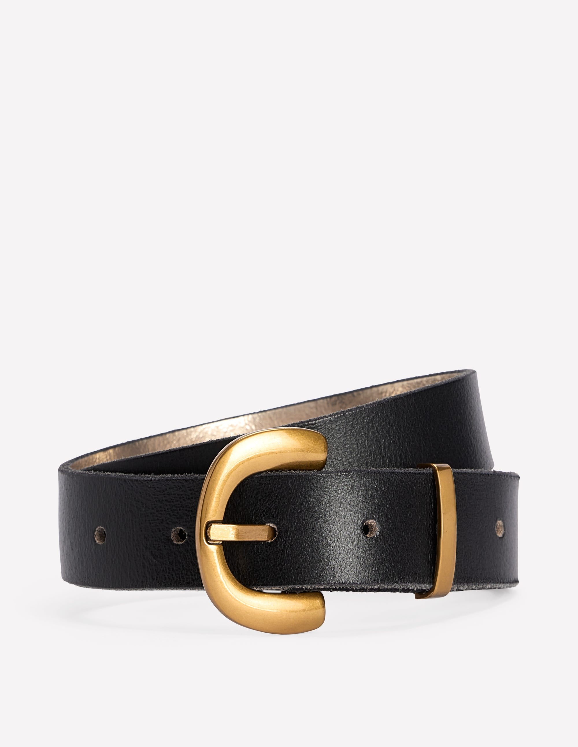 Boden Women's Chunky Buckle Belt in Black | Size Small Boden Women's Chunky Buckle Belt in Black | Size Small