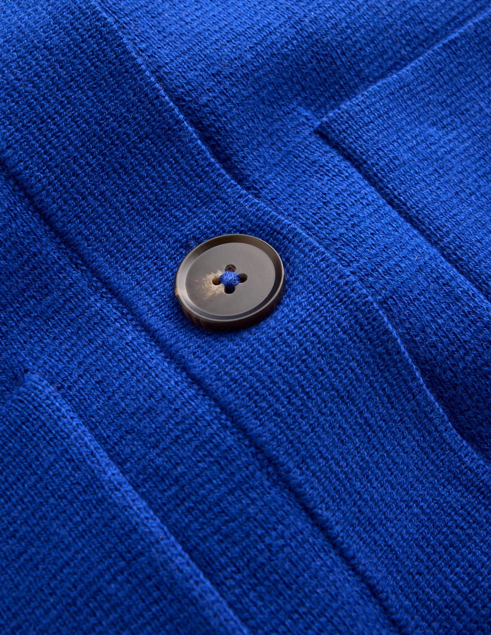 Short Sleeve Knit Shirt-Bright Blue