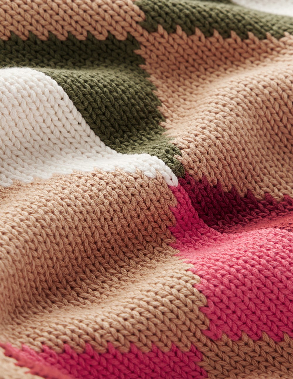 Camilla Cotton Argyle Sweater-Multi Argyle