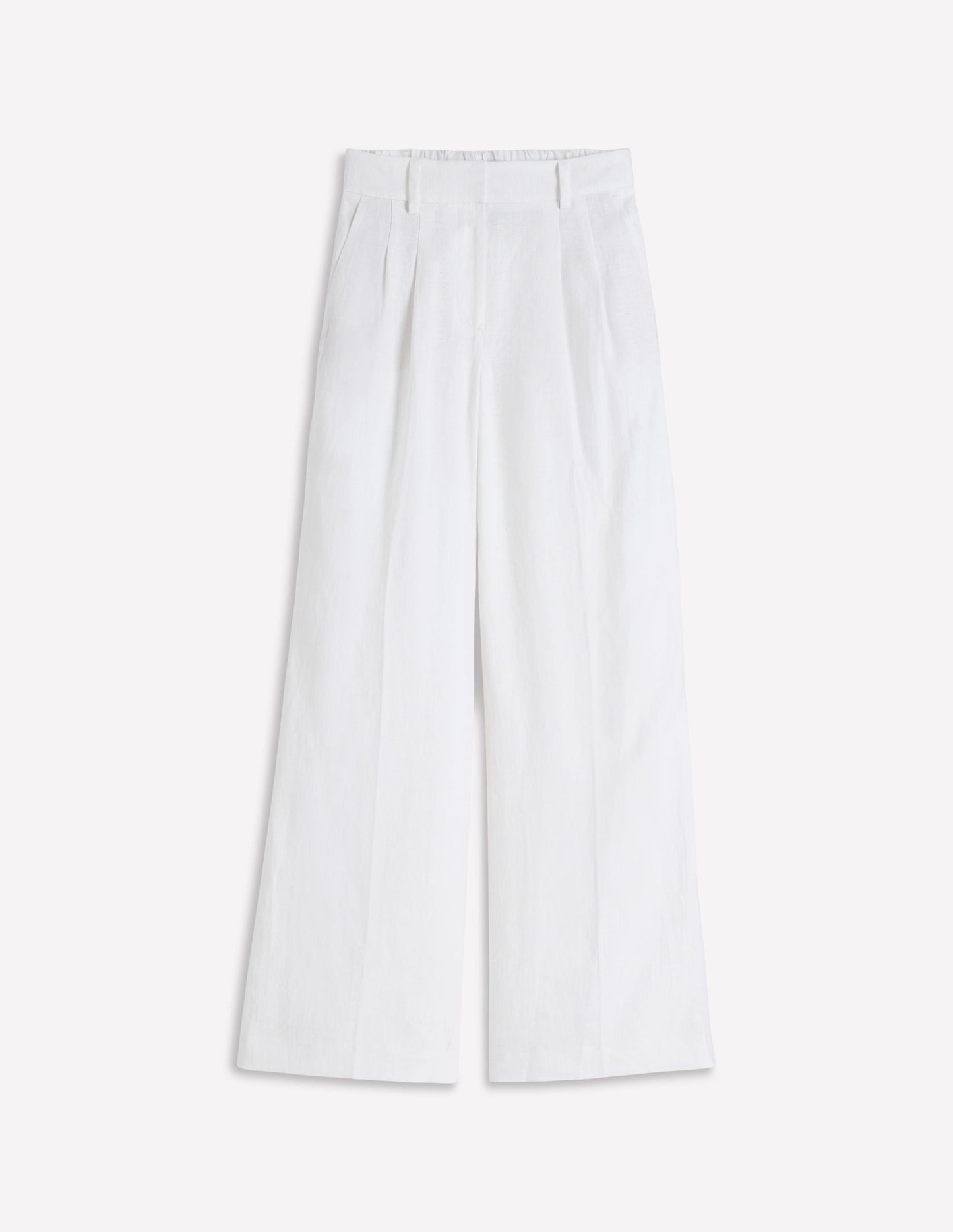 Kensington Linen Pants-White